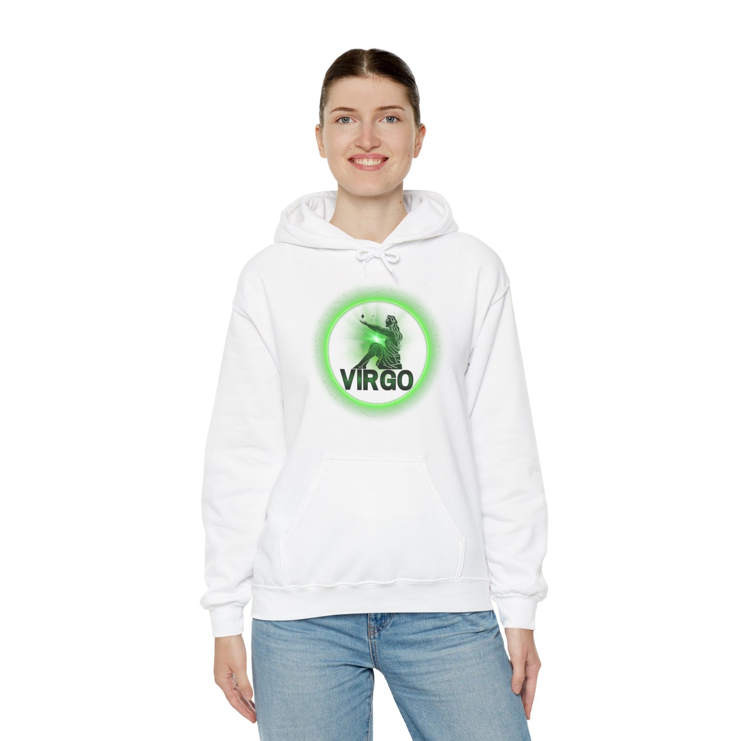 Virgo, Unisex Heavy Blend™ Hooded Sweatshirt