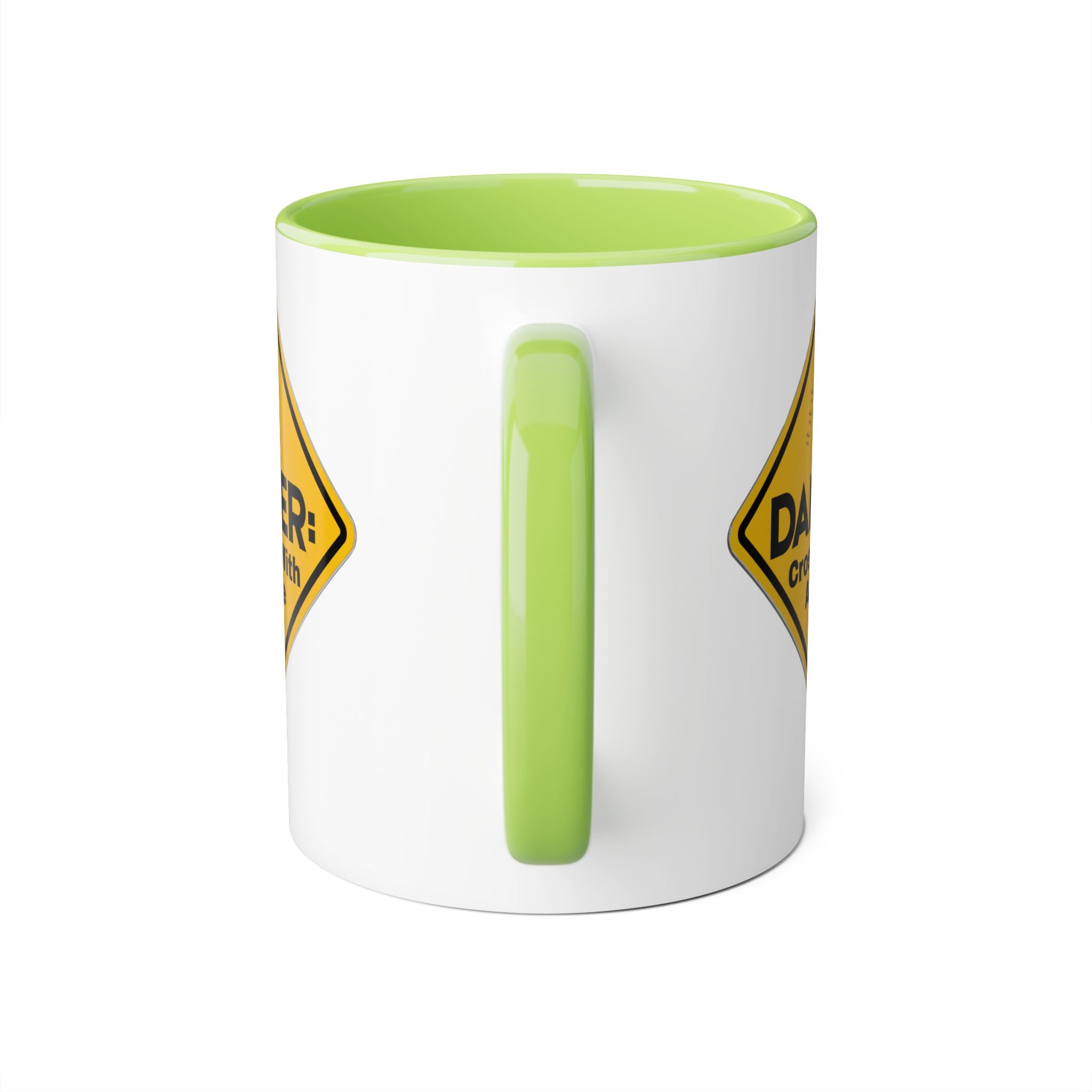 Danger: Crossing With Attitude - Mug