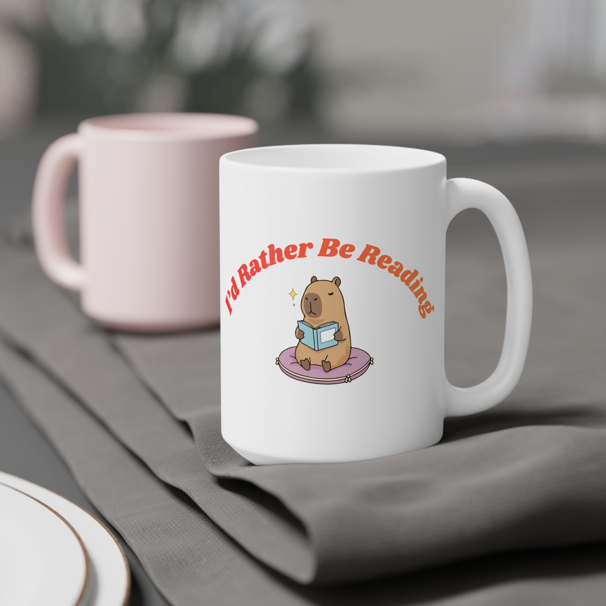 Mug — I'd Rather Be Reading