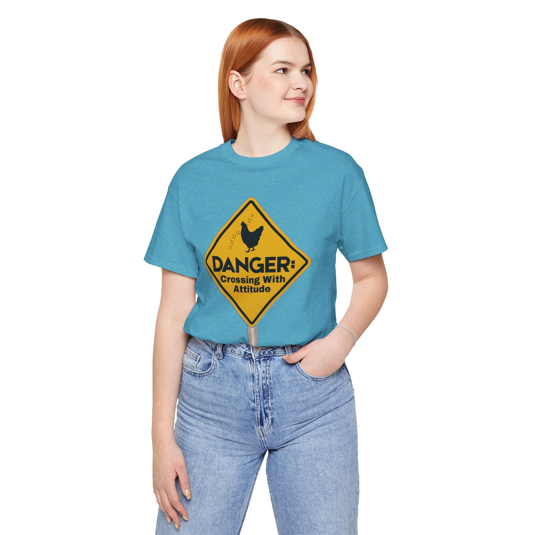 Danger: Crossing With Attitude - tee