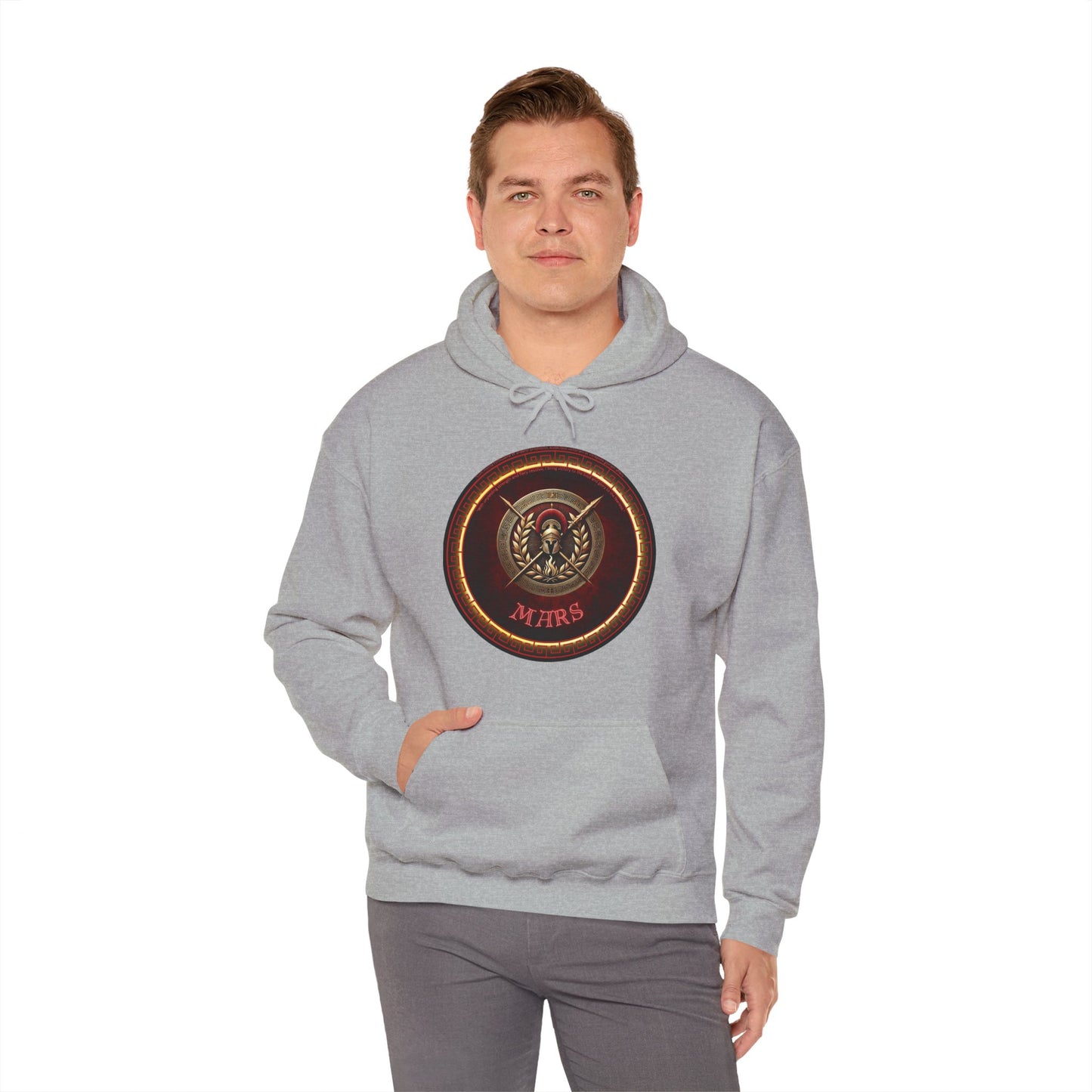 Mars, Unisex Heavy Blend™ Hooded Sweatshirt