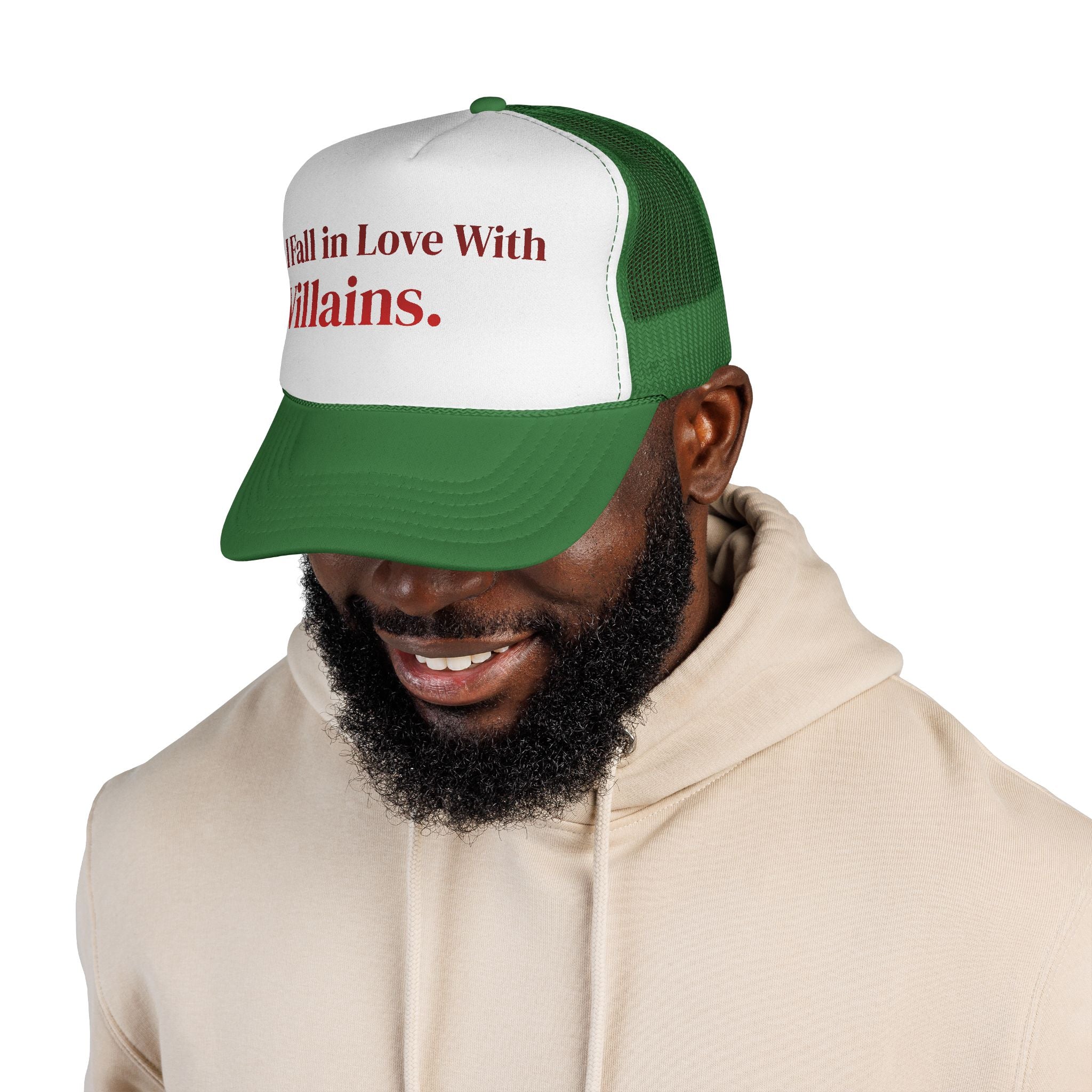 Trucker Cap — I Fall in Love With Villains.