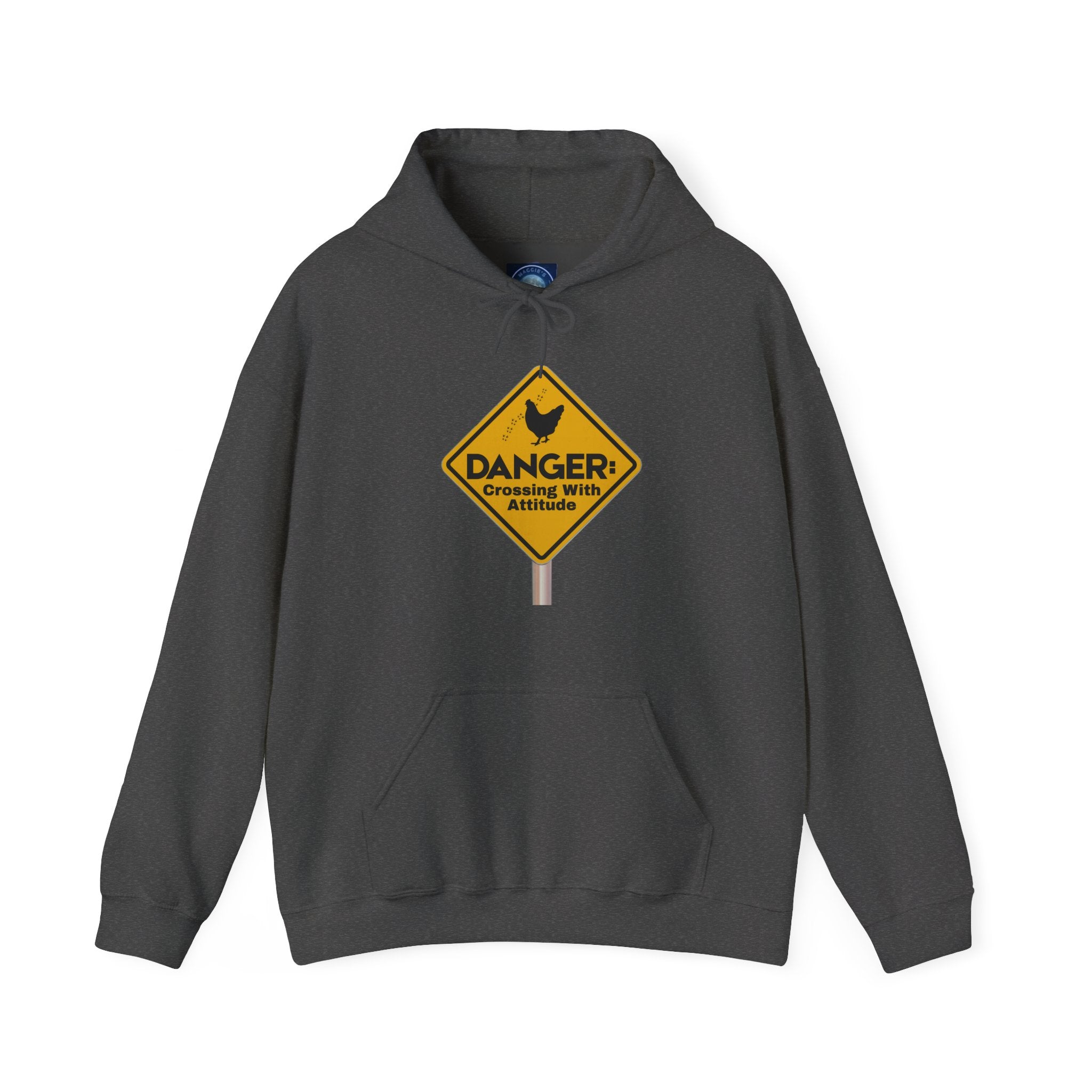 Danger: Crossing With Attitude - Hoodie