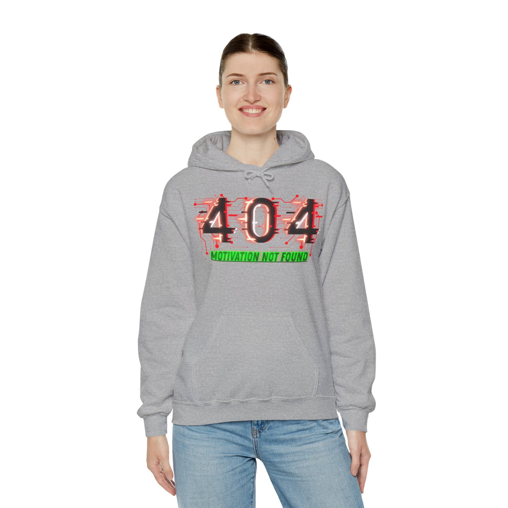 404 Motivation Not Found - Hoodie