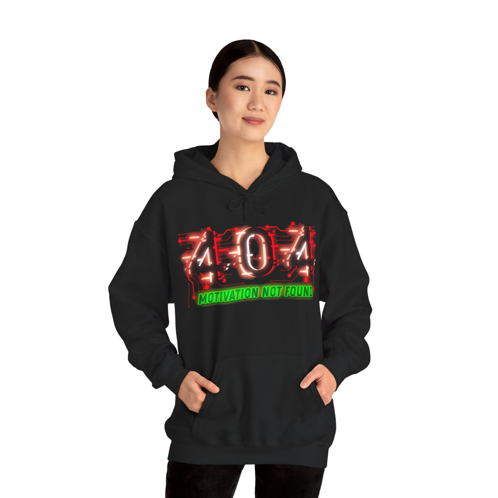 404 Motivation Not Found - Hoodie