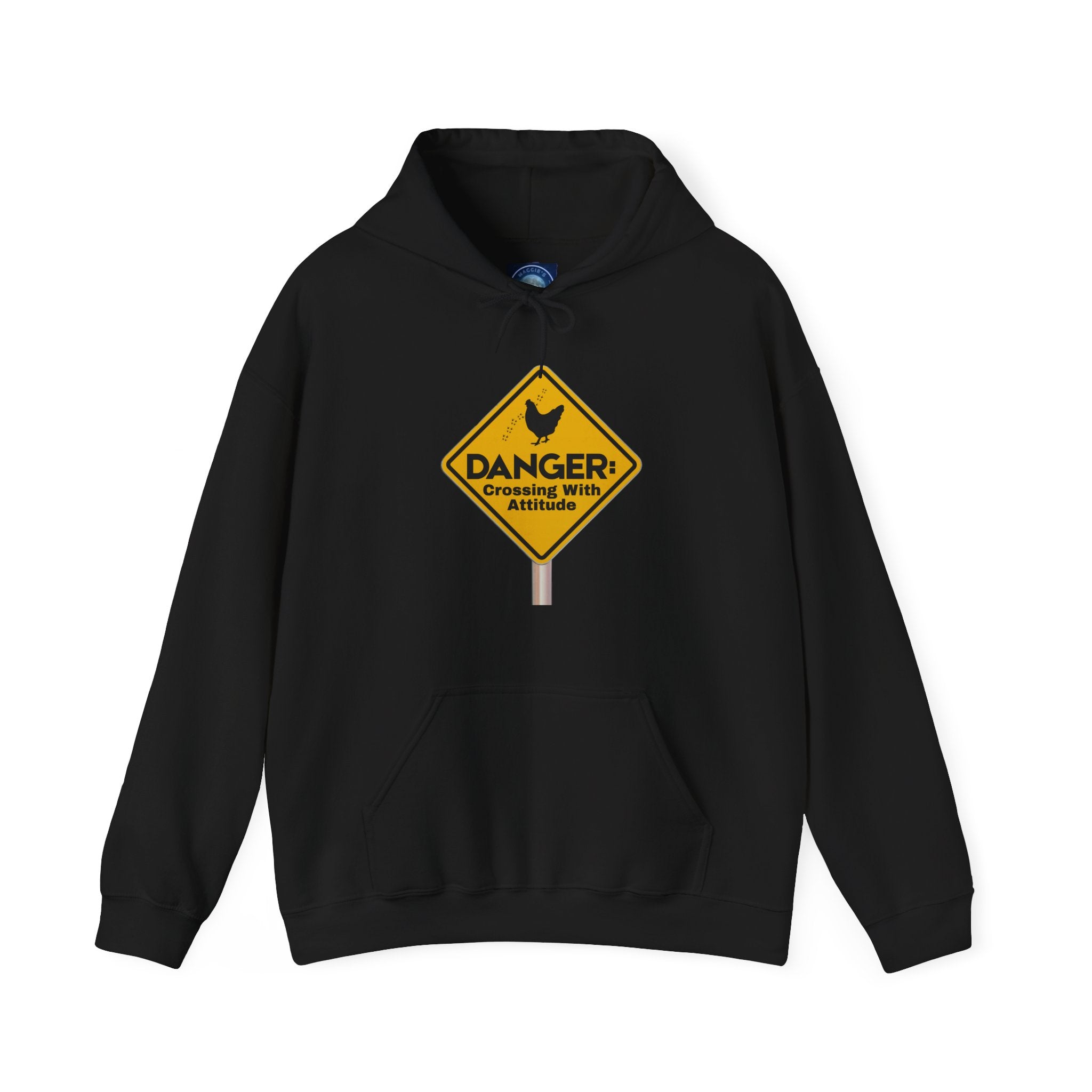 Danger: Crossing With Attitude - Hoodie