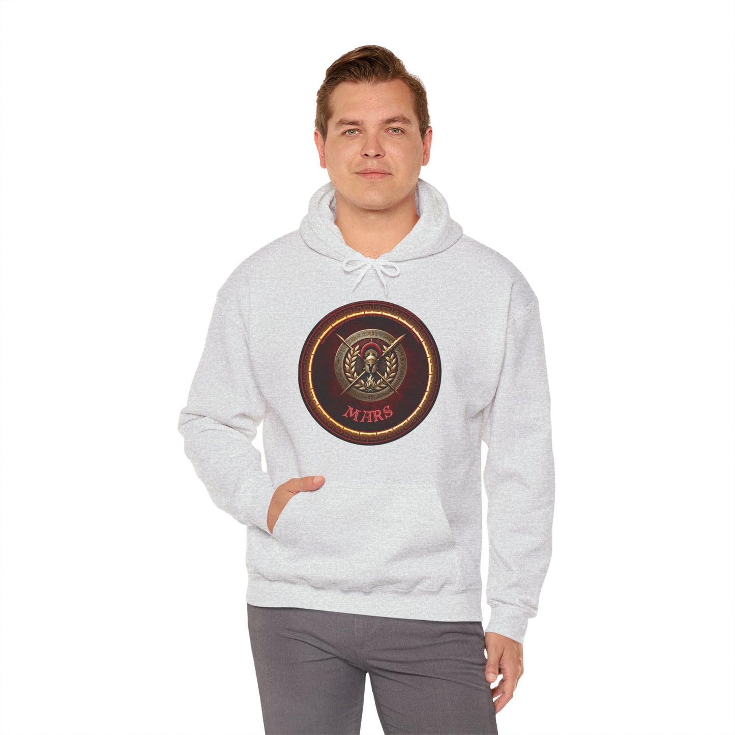 Mars, Unisex Heavy Blend™ Hooded Sweatshirt