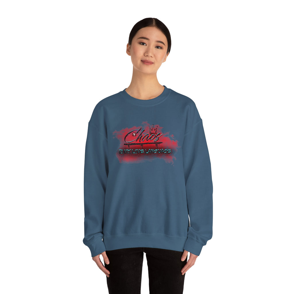Chaos Is My Love Language - Crewneck Sweatshirt