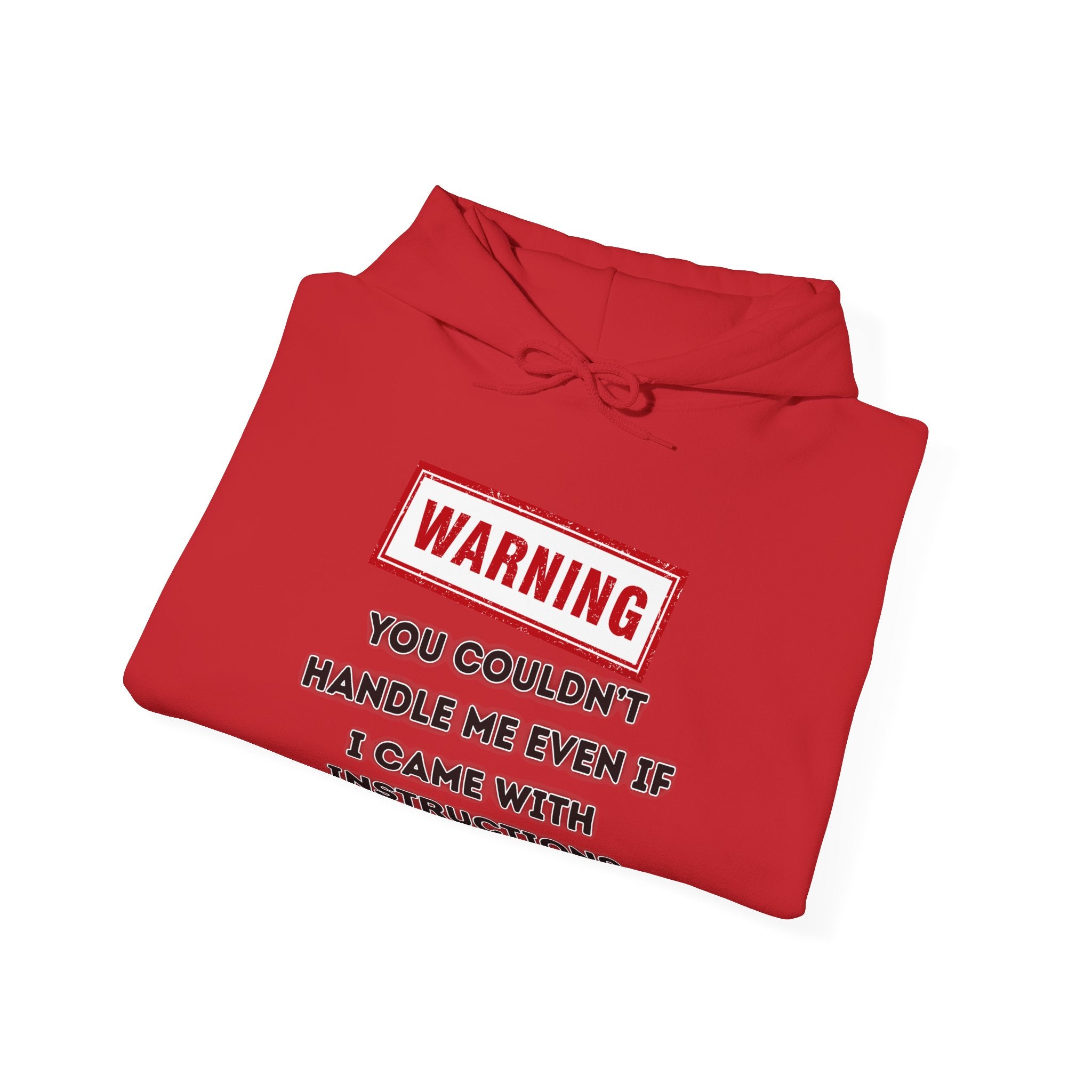 Warning — You Couldn’t Handle Me Even If I Came With Instructions. - hoodie
