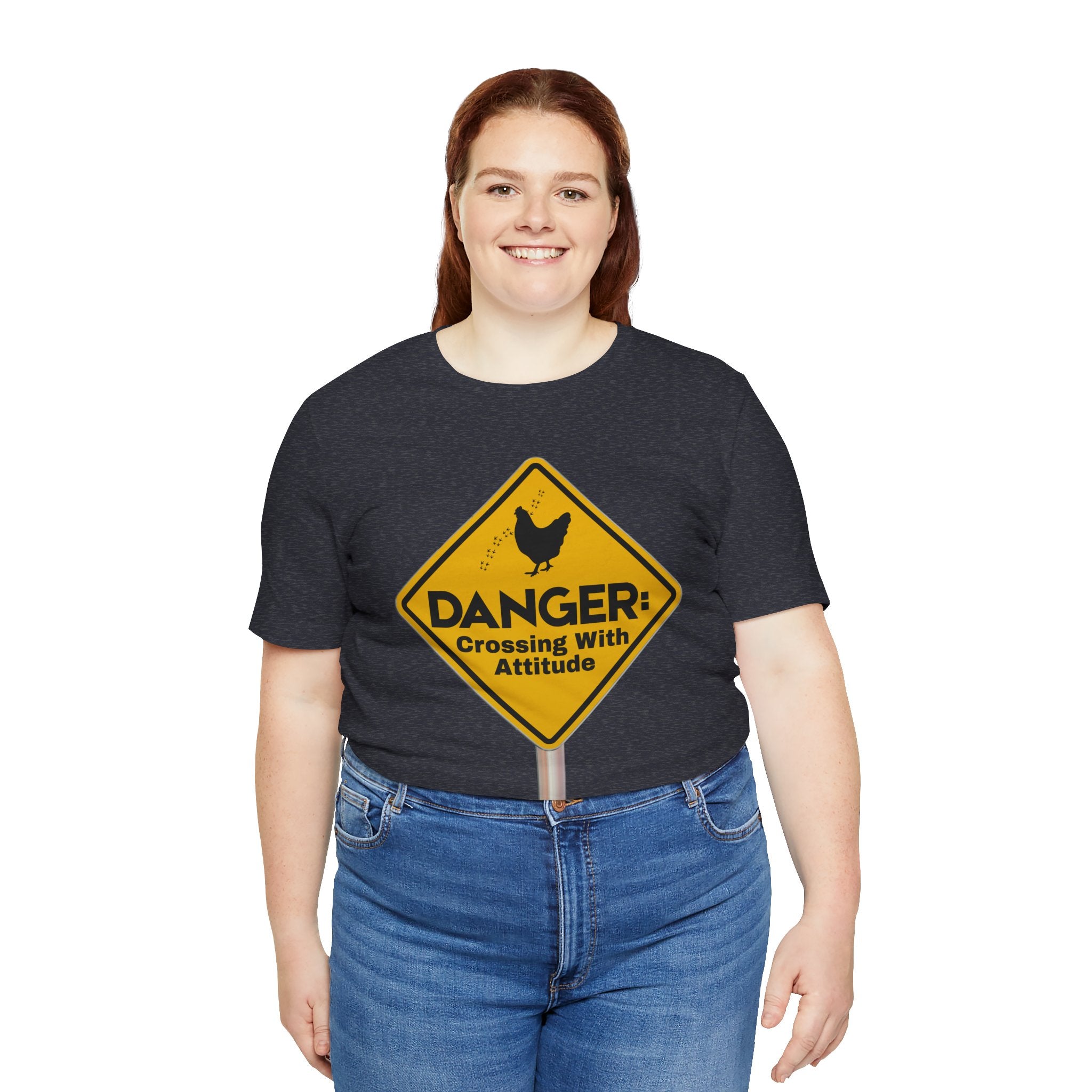Danger: Crossing With Attitude - tee