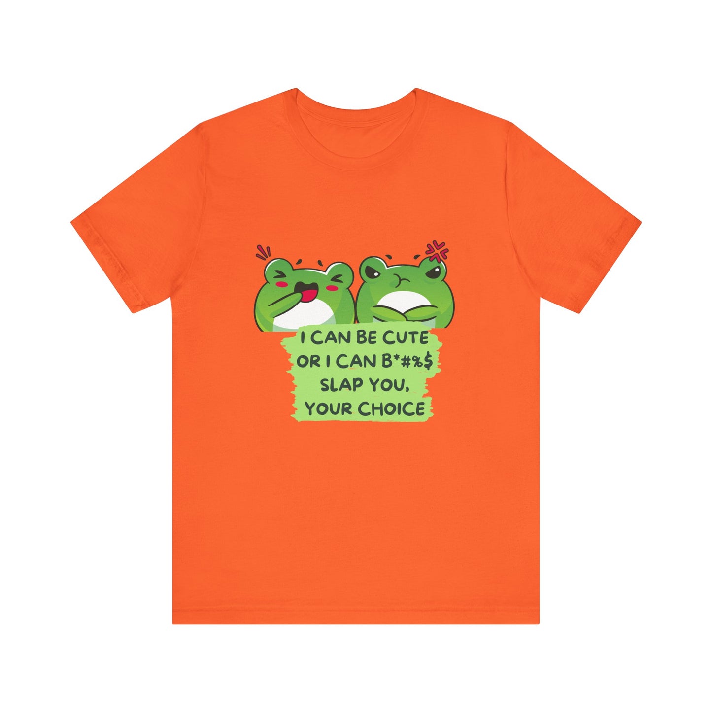 Frog, Unisex Jersey Short Sleeve Tee