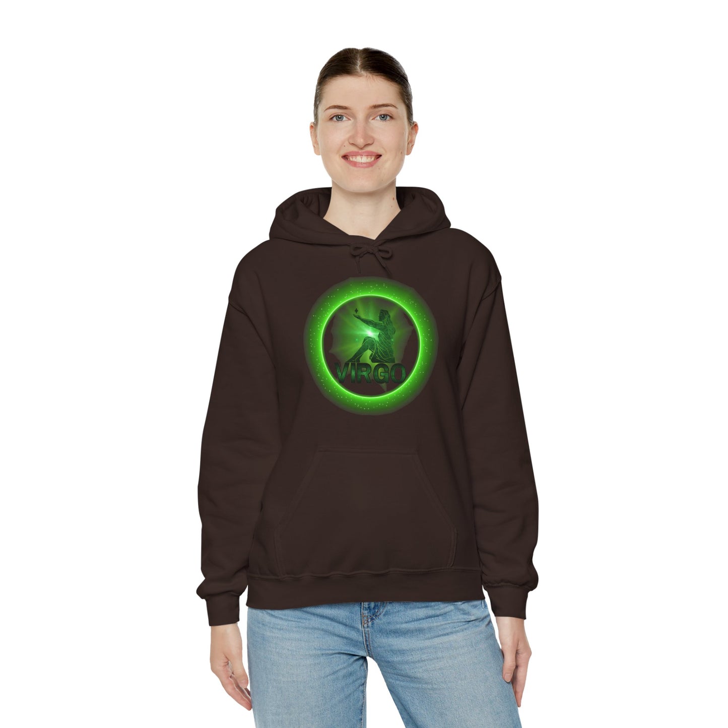 Virgo, Unisex Heavy Blend™ Hooded Sweatshirt