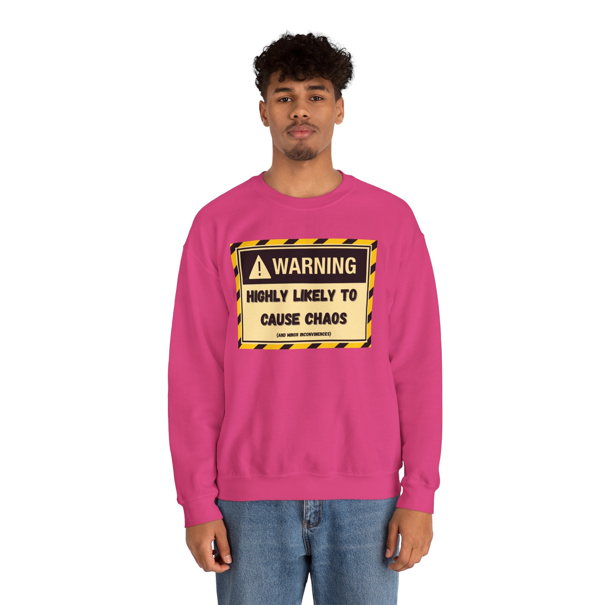 Warning: Highly Likely to Cause Chaos and Small Inconveniences - Sweatshirt