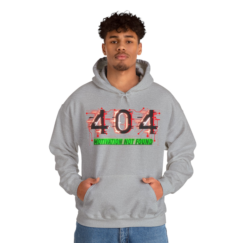 404 Motivation Not Found - Hoodie
