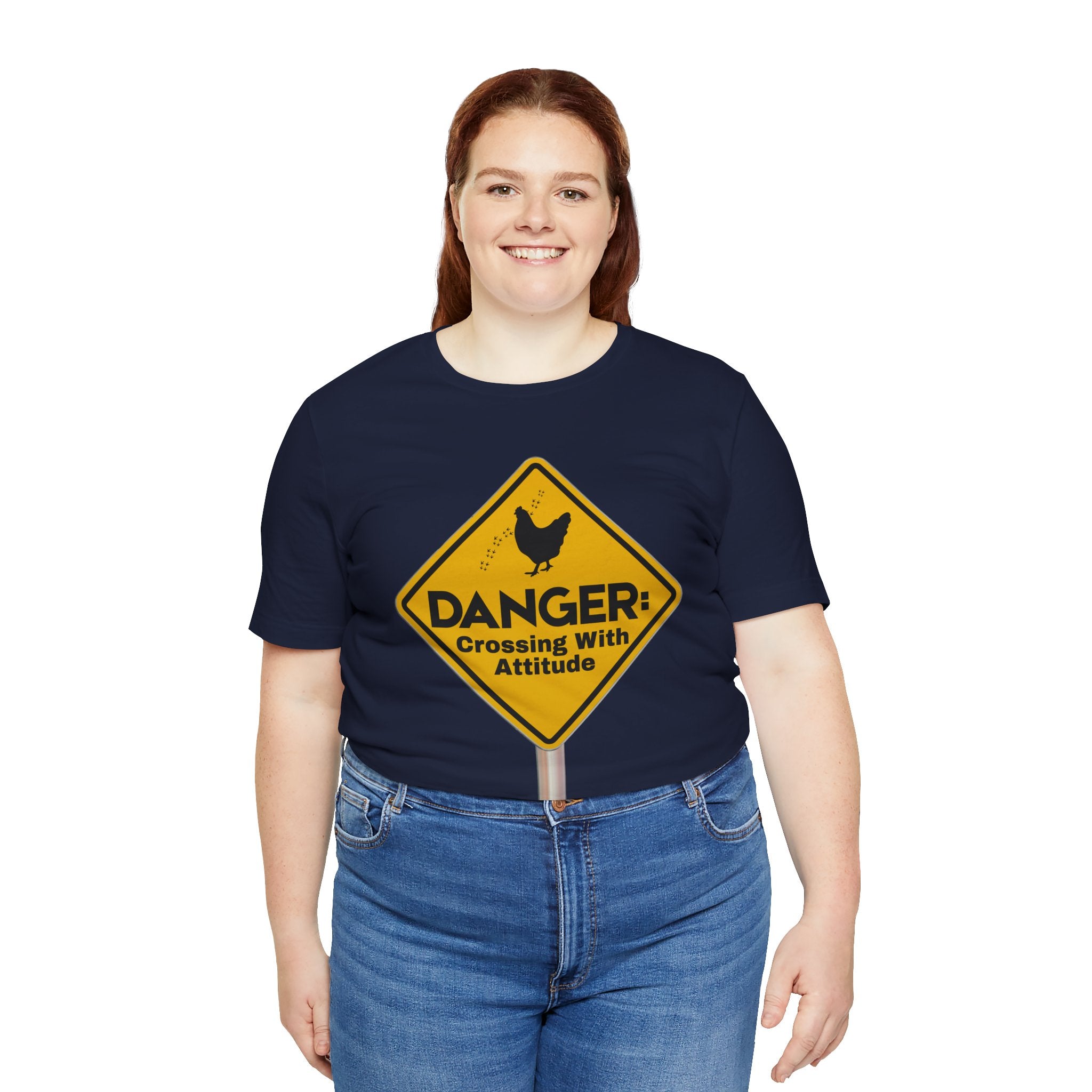 Danger: Crossing With Attitude - tee