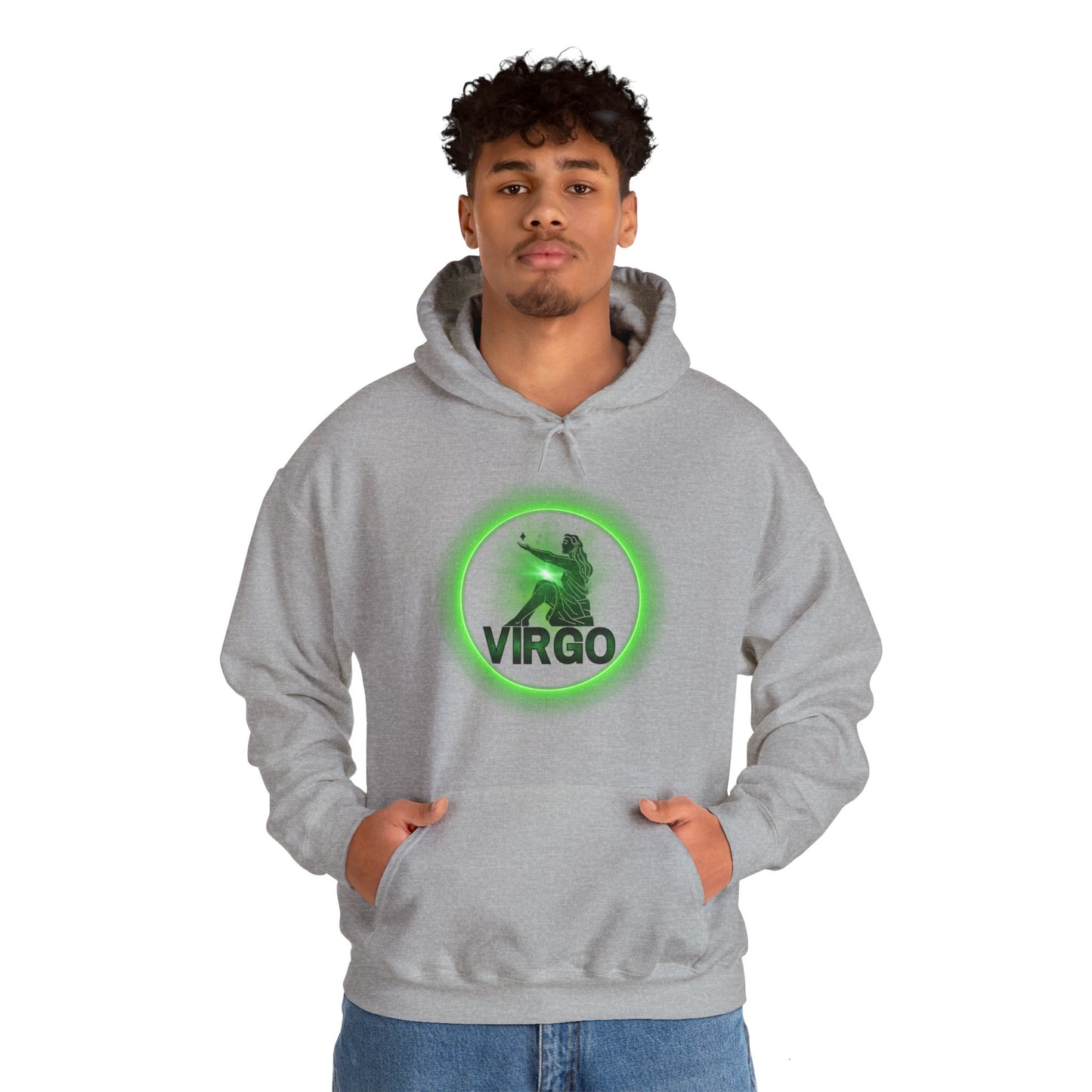 Virgo, Unisex Heavy Blend™ Hooded Sweatshirt