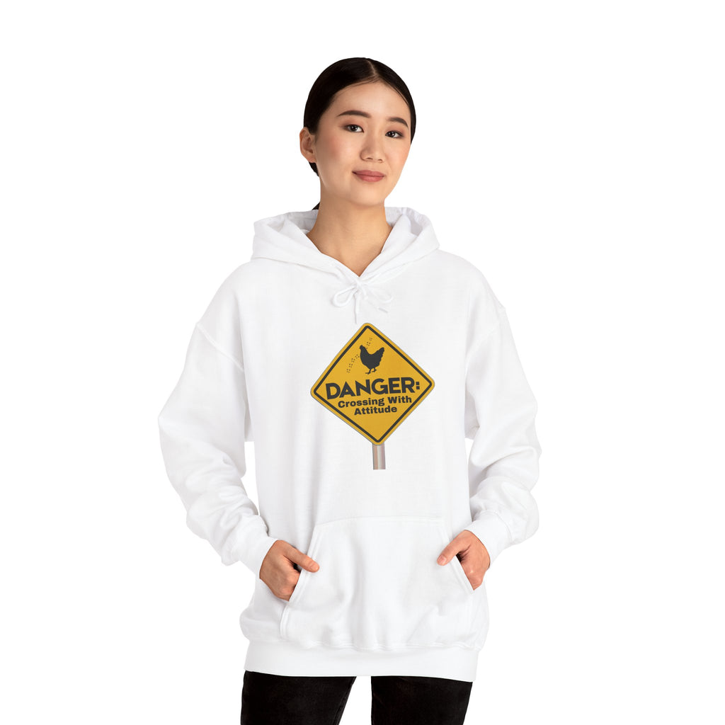 Danger: Crossing With Attitude - Hoodie