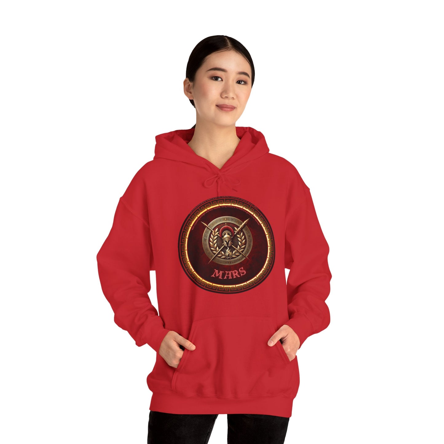 Mars, Unisex Heavy Blend™ Hooded Sweatshirt