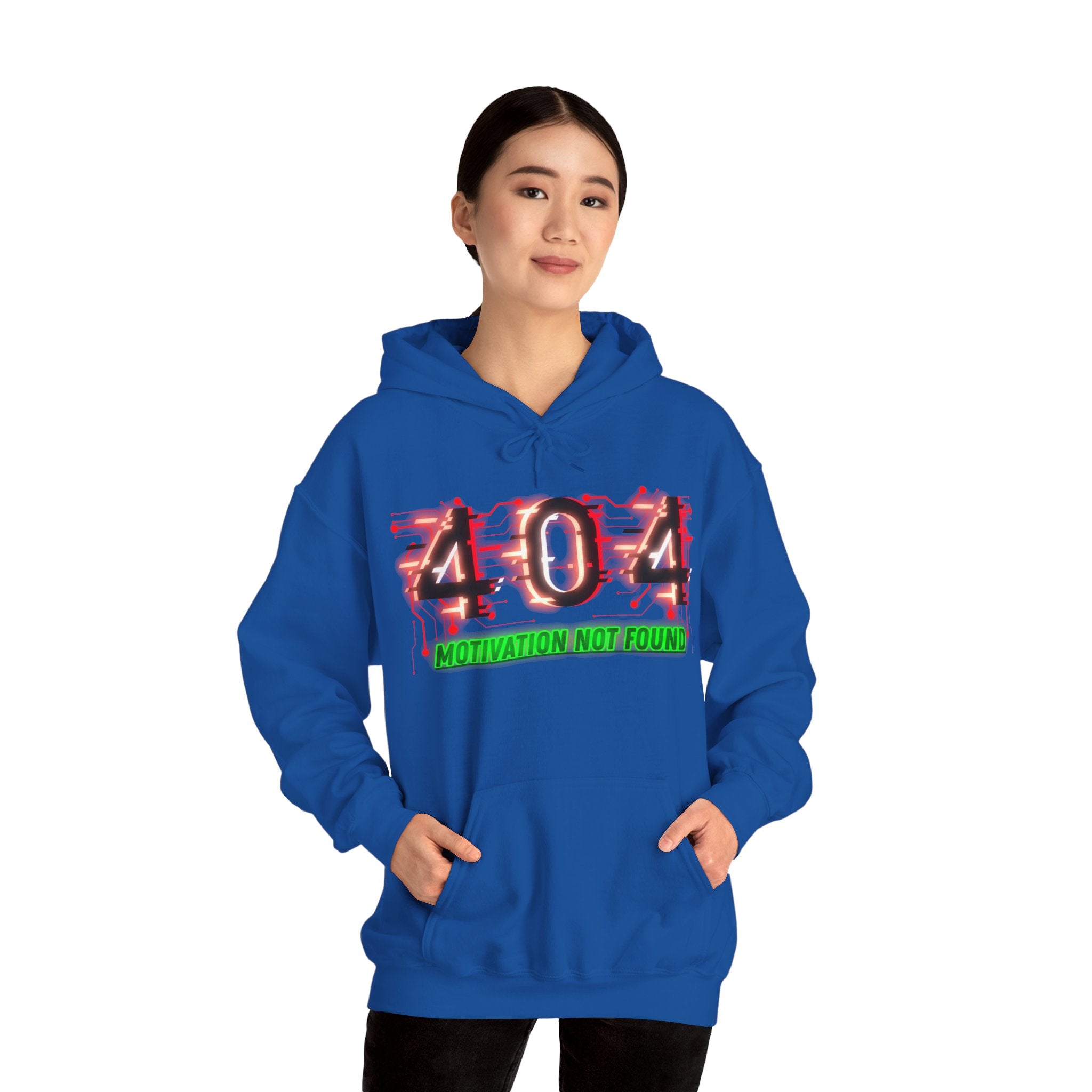 404 Motivation Not Found - Hoodie