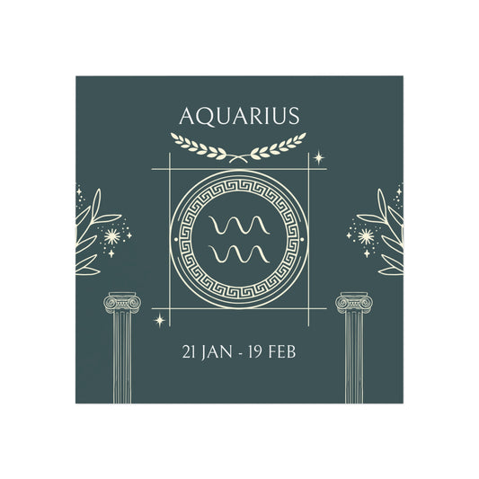 Aquarius, Square Magnet