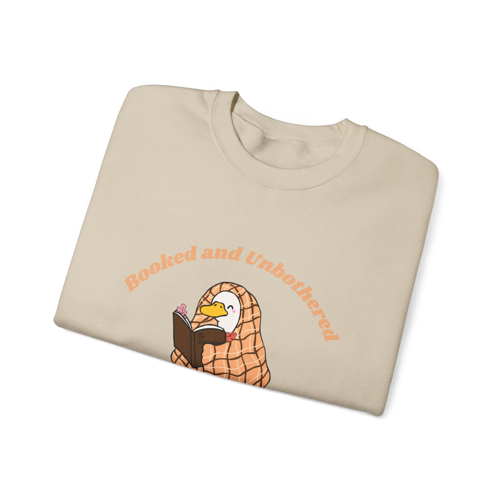 Booked and Unbothered Crewneck Sweatshirt