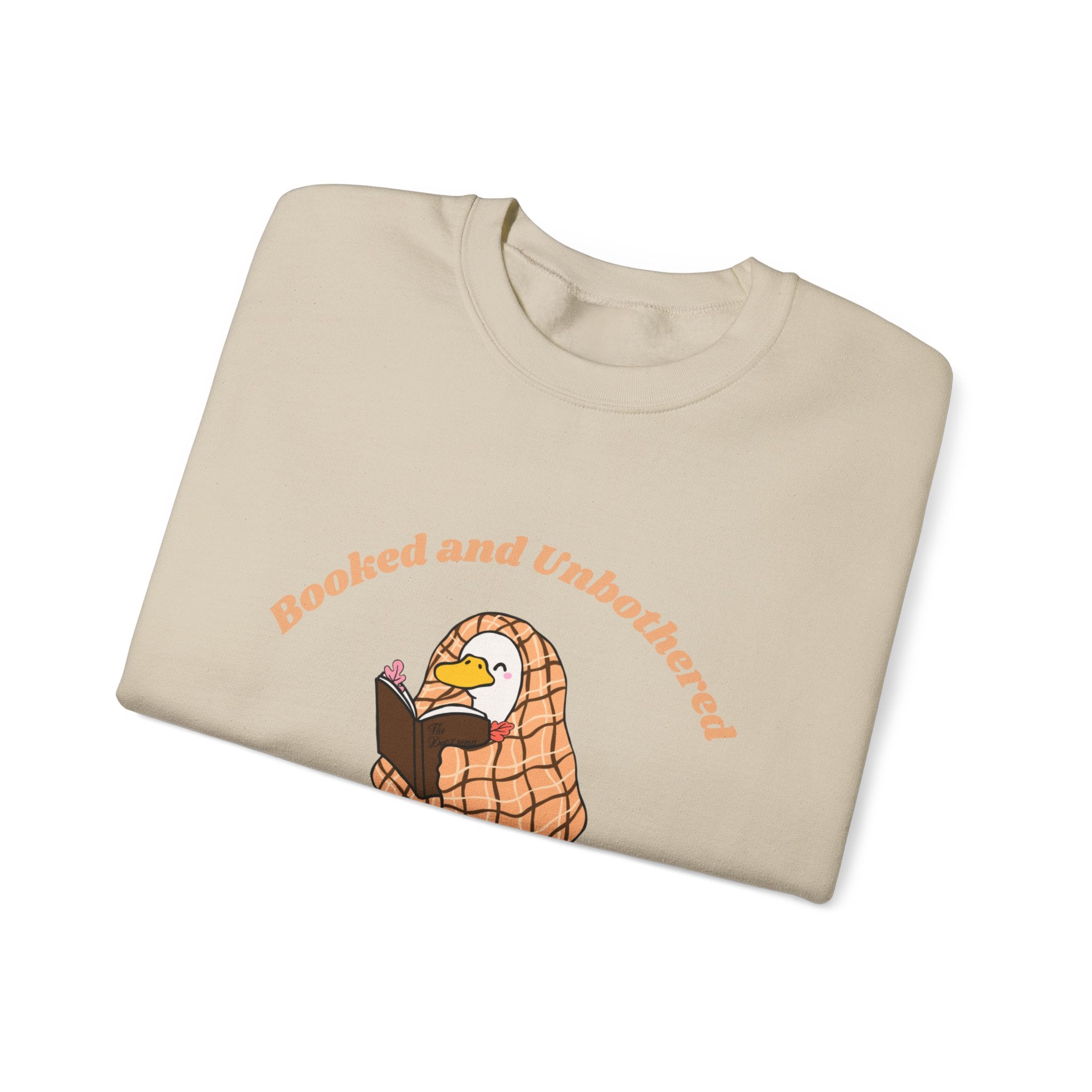 Booked and Unbothered Crewneck Sweatshirt