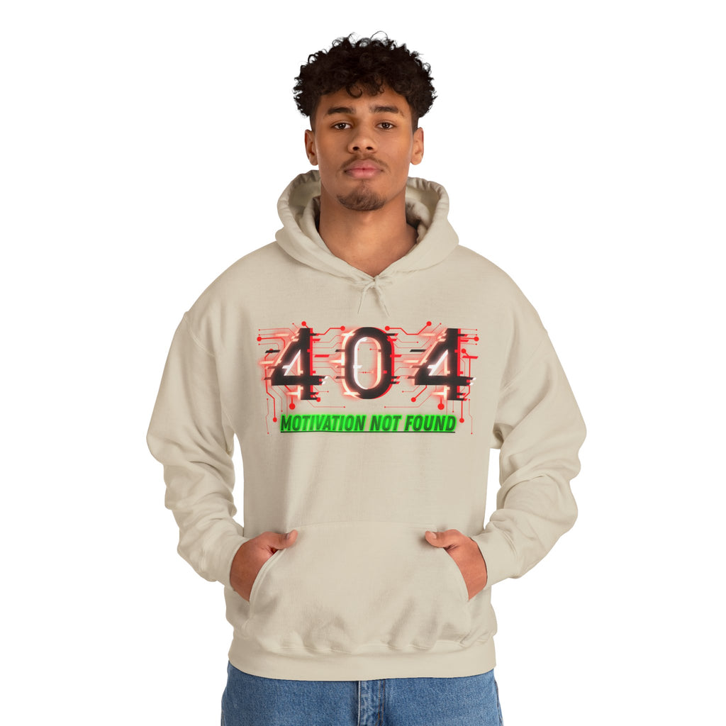 404 Motivation Not Found - Hoodie