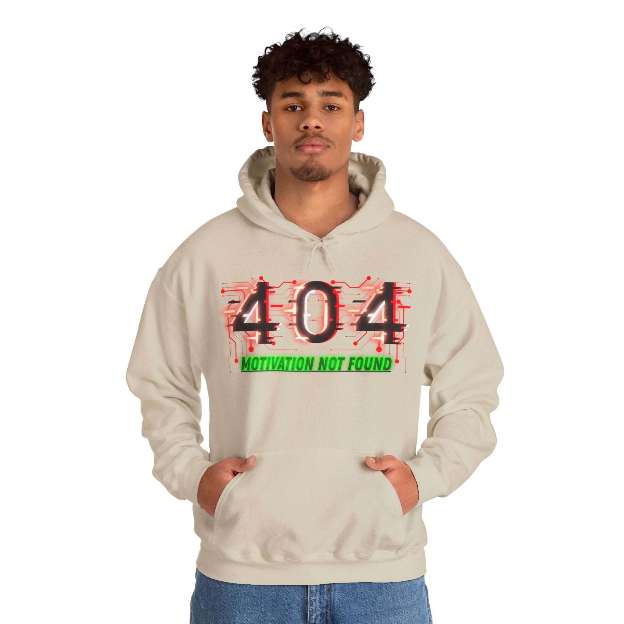 404 Motivation Not Found - Hoodie