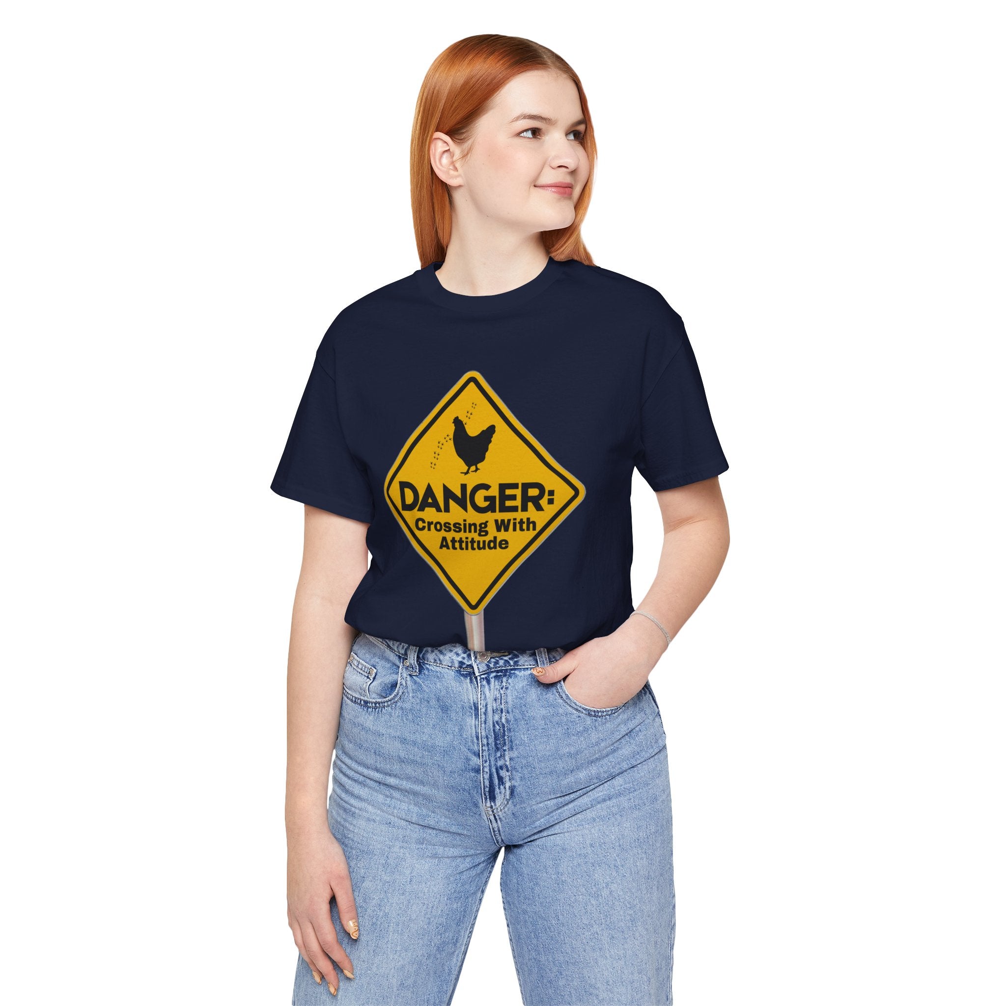 Danger: Crossing With Attitude - tee