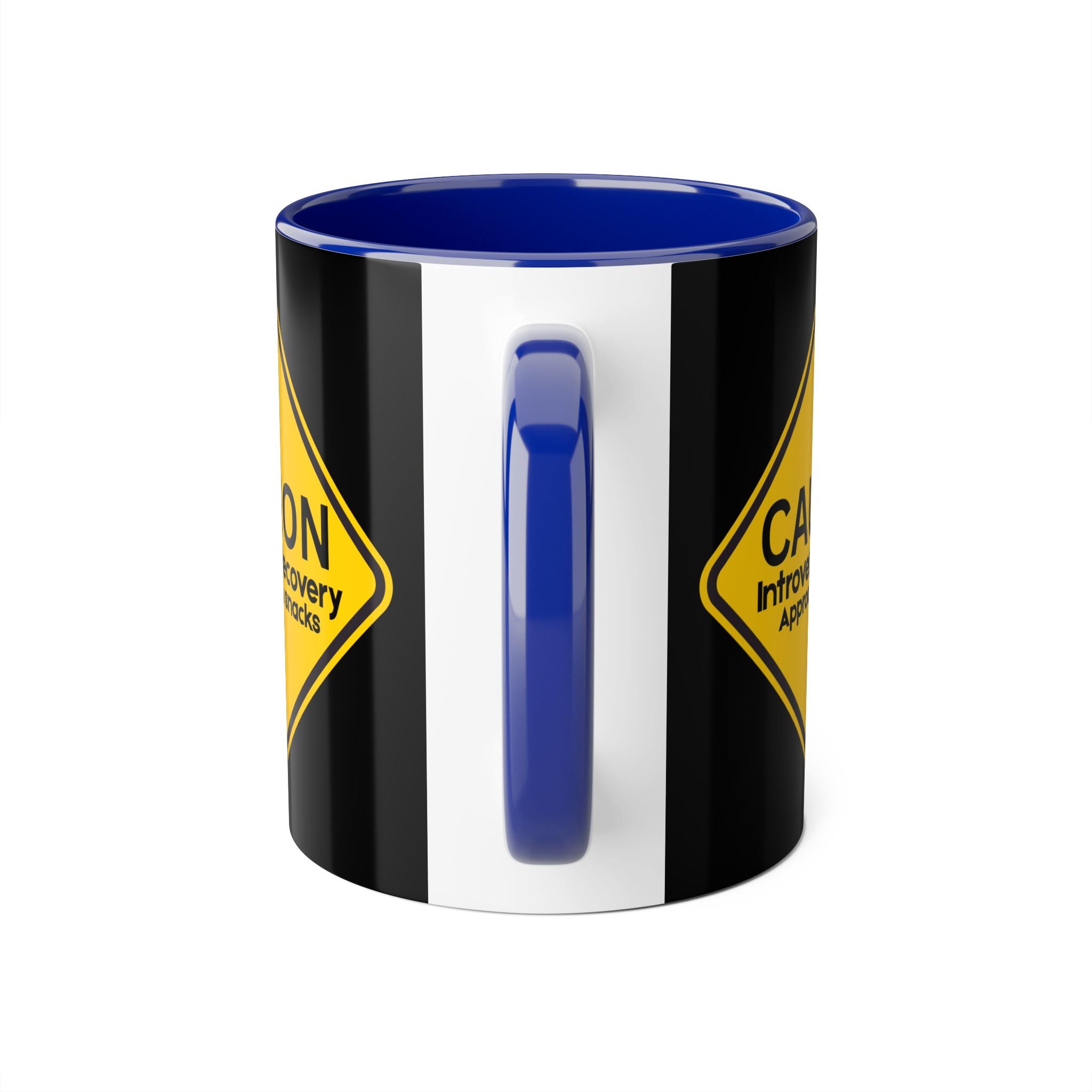 Caution: Introvert In Recovery — Approach With Snacks - Mug