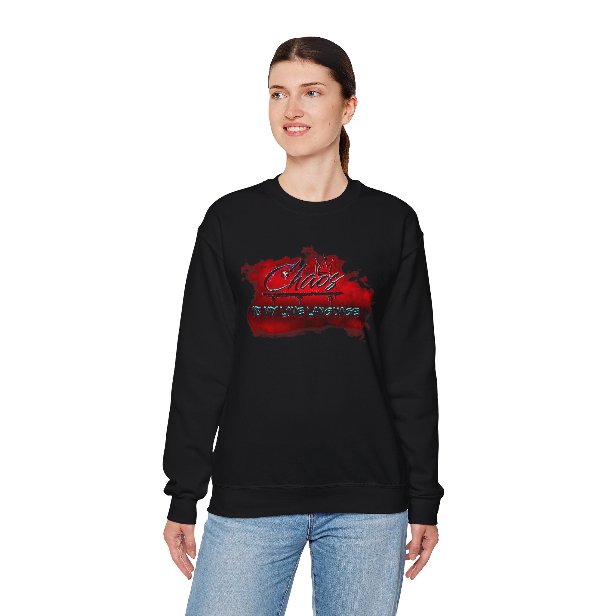 Chaos Is My Love Language - Crewneck Sweatshirt