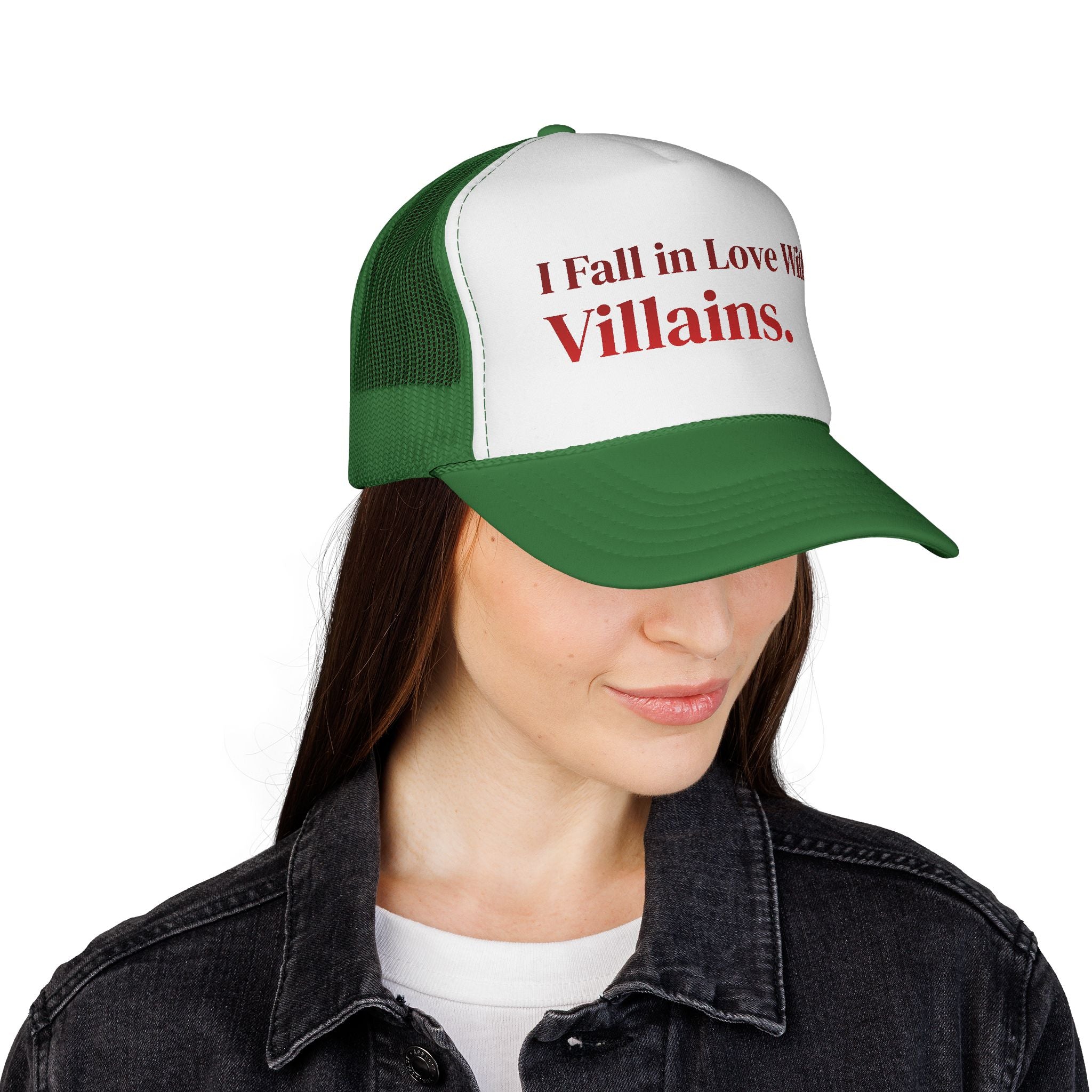 Trucker Cap — I Fall in Love With Villains.