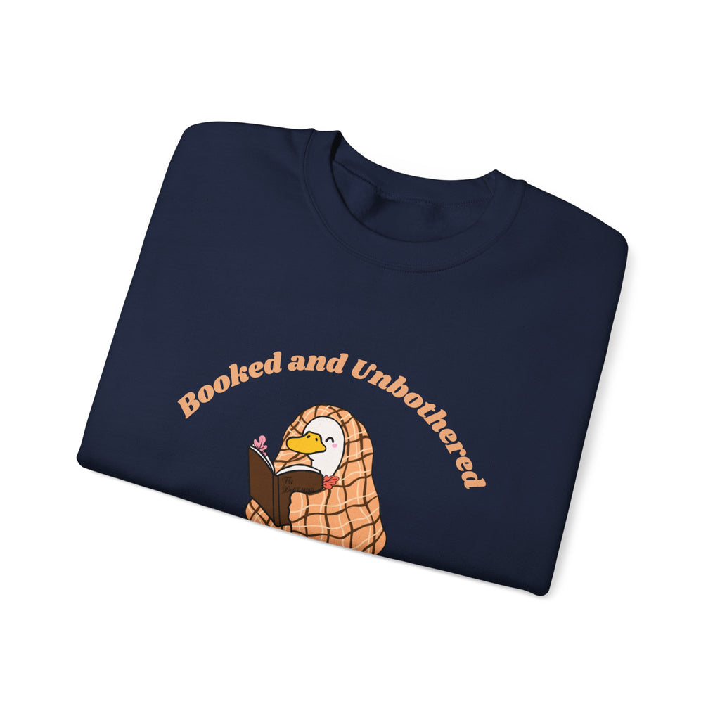 Booked and Unbothered Crewneck Sweatshirt