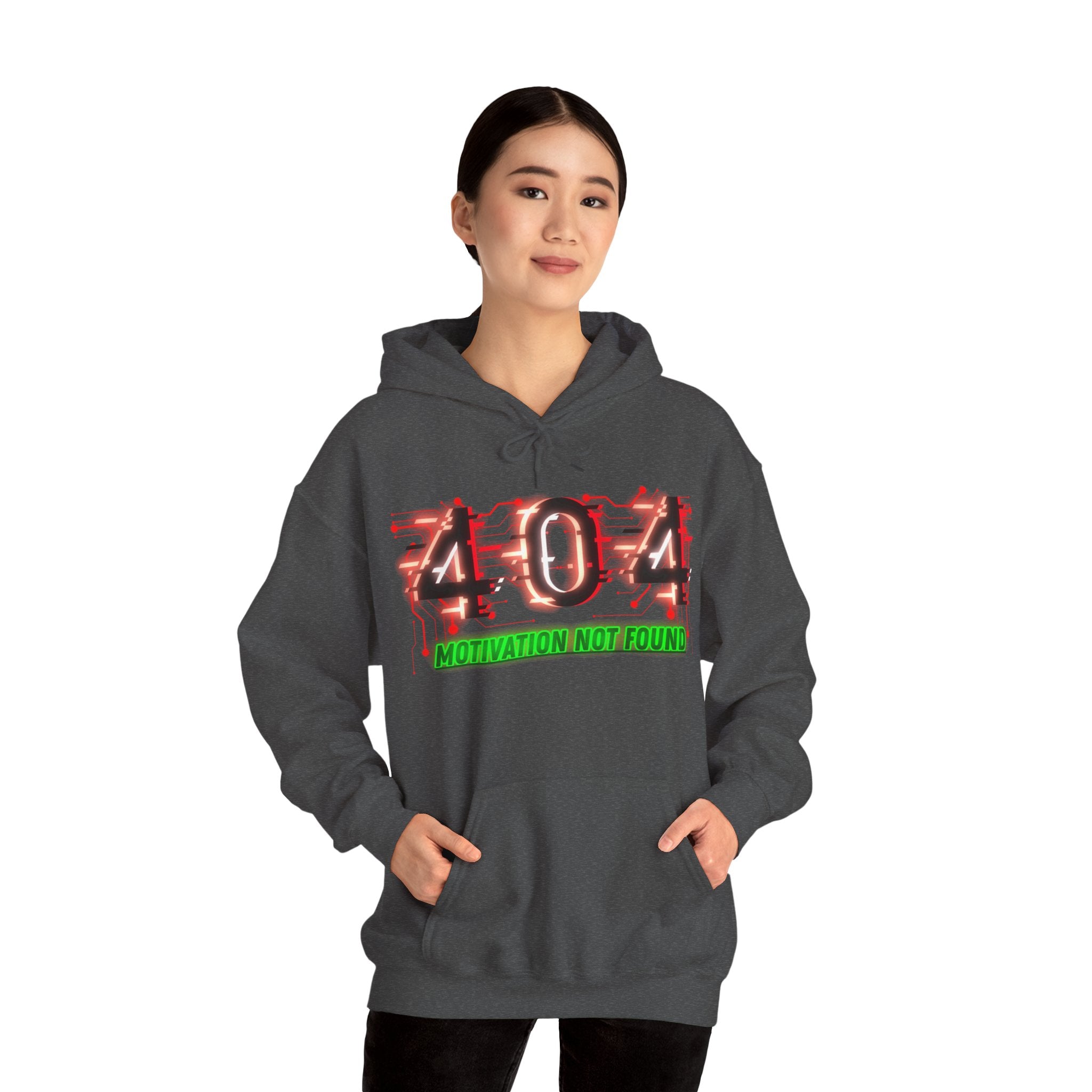 404 Motivation Not Found - Hoodie