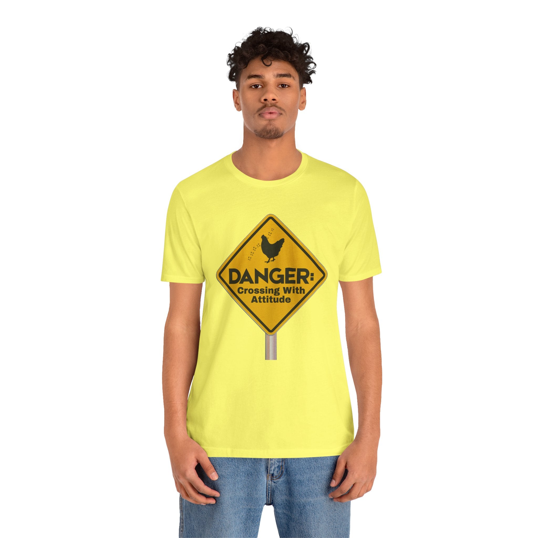 Danger: Crossing With Attitude - tee