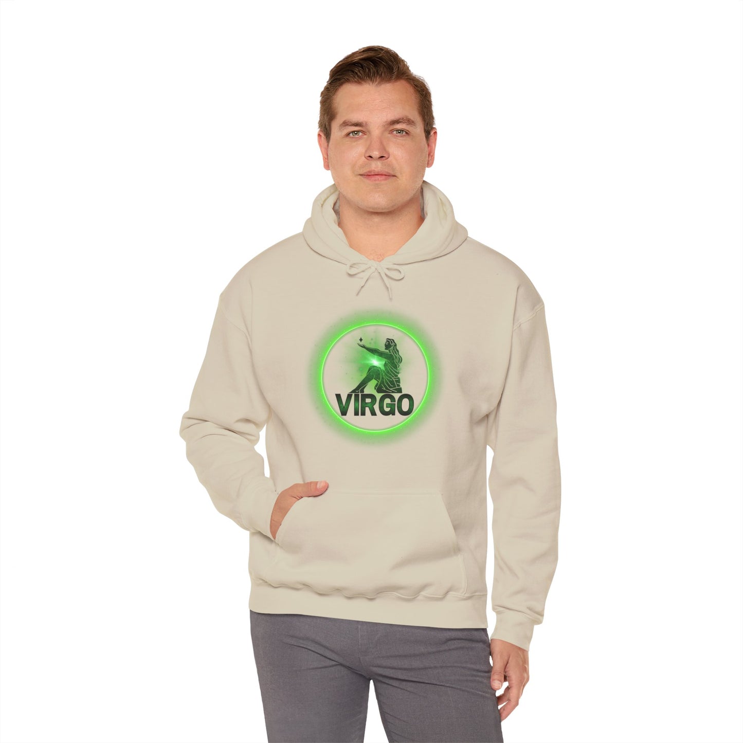 Virgo, Unisex Heavy Blend™ Hooded Sweatshirt