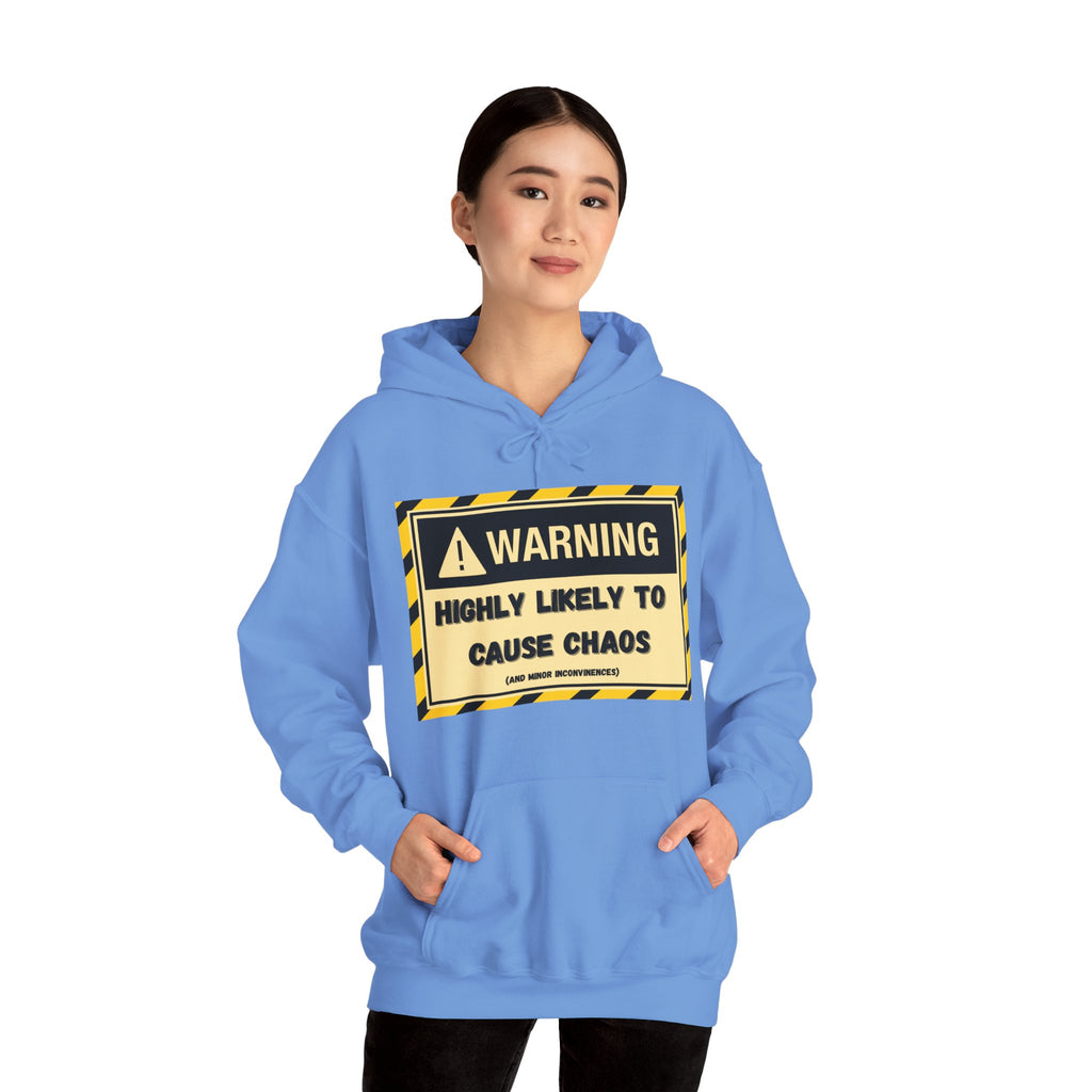 Warning: Highly Likely to Cause Chaos And Minor Inconveniences - Hoodie