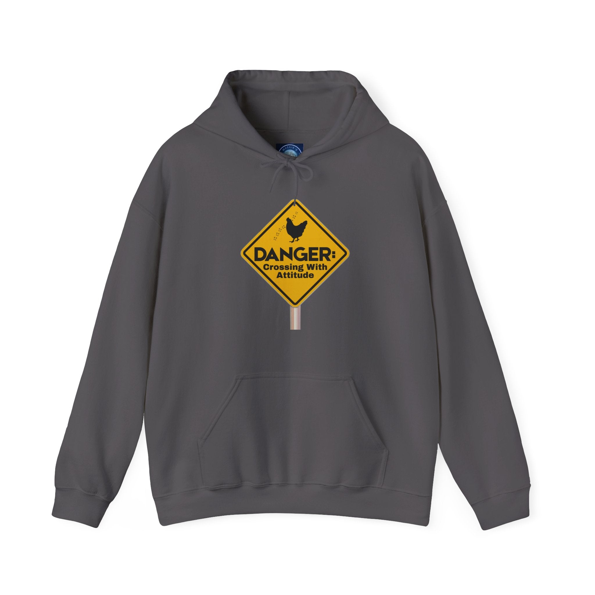 Danger: Crossing With Attitude - Hoodie