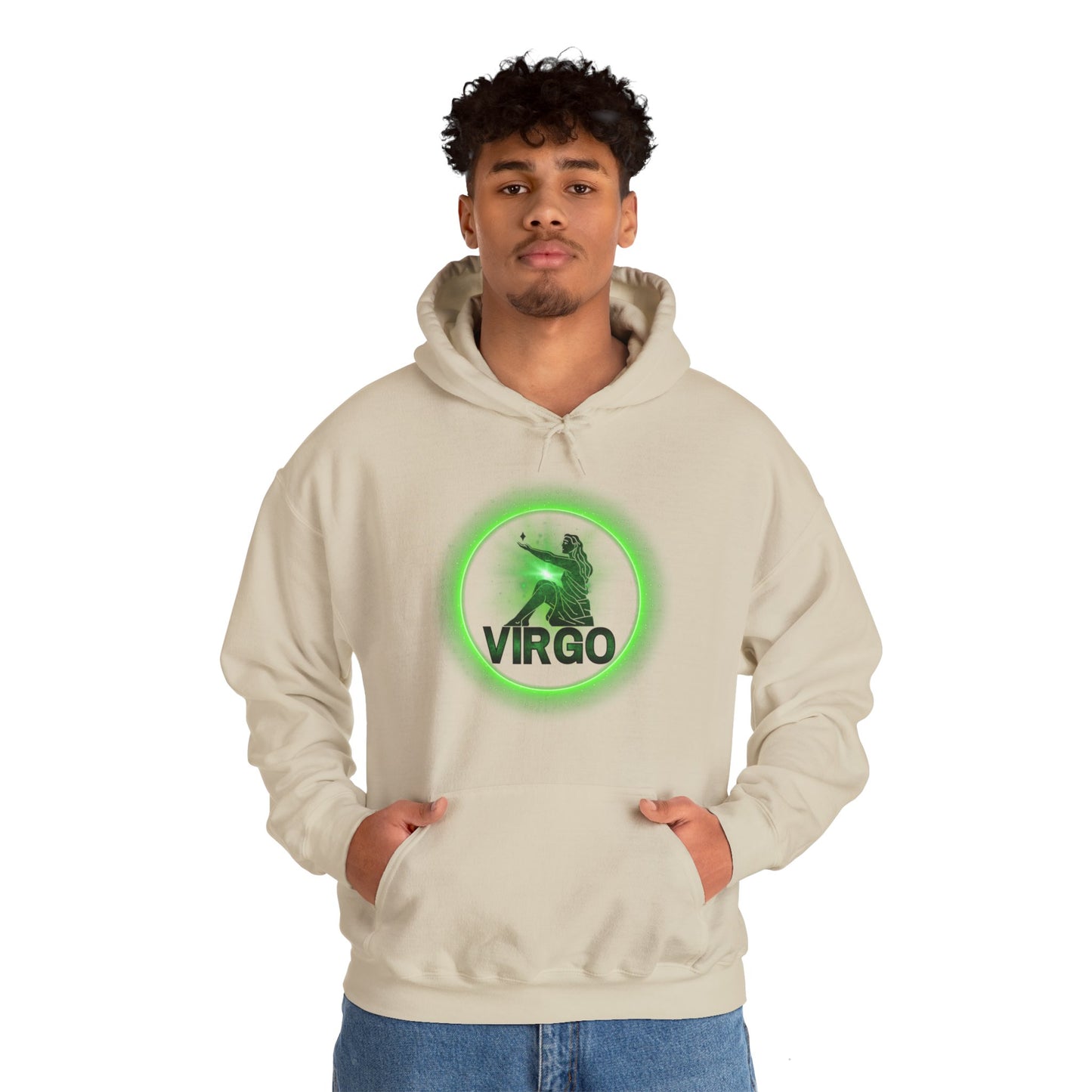 Virgo, Unisex Heavy Blend™ Hooded Sweatshirt