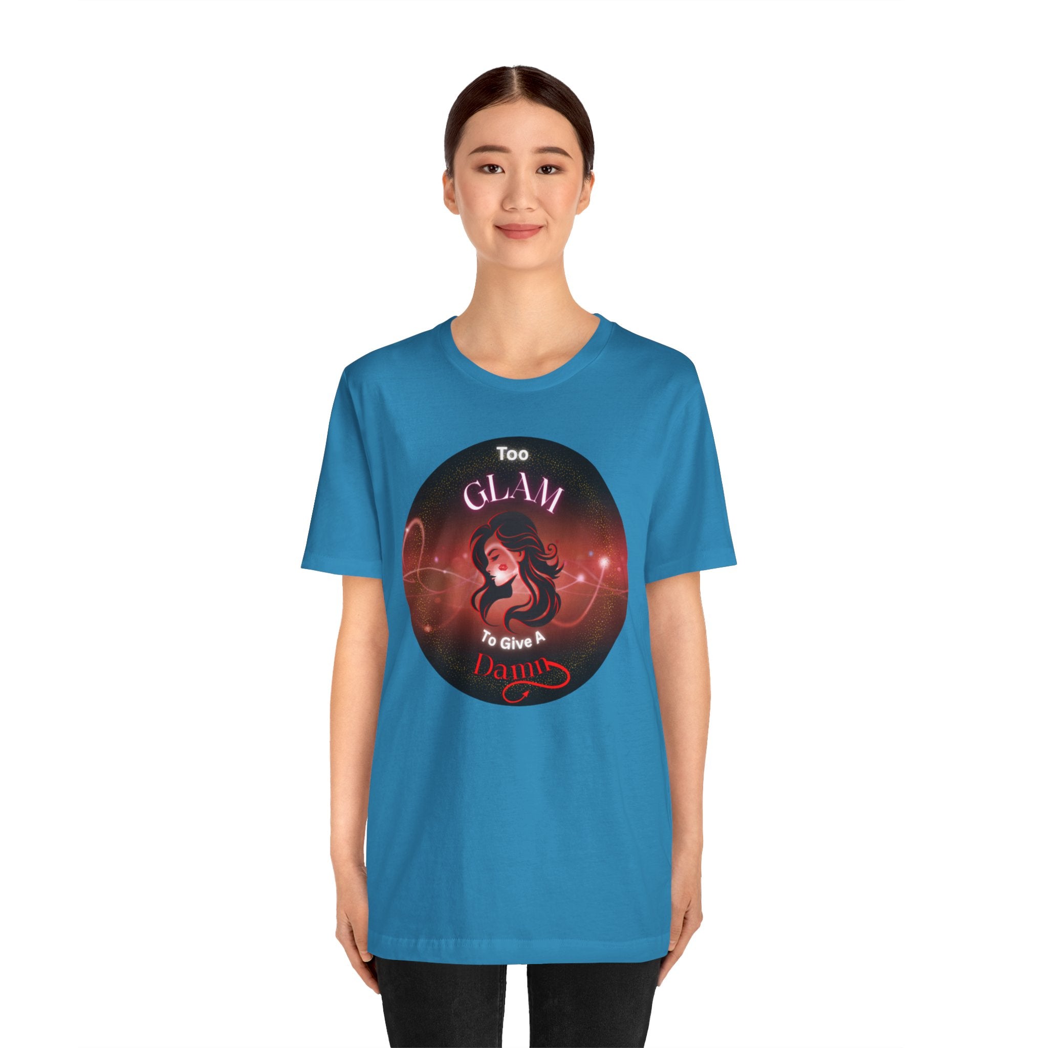 Too Glam To Give A Damn - Tee