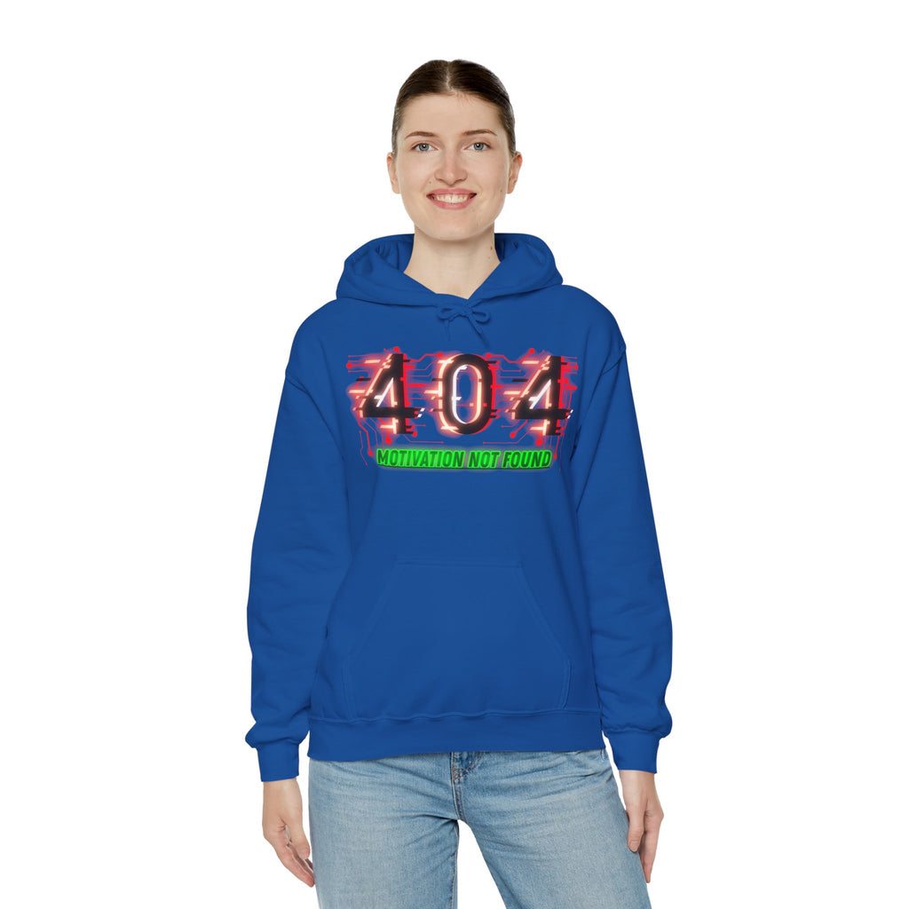 404 Motivation Not Found - Hoodie