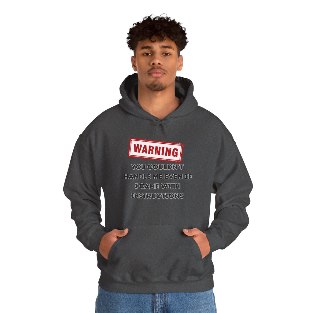 Warning — You Couldn’t Handle Me Even If I Came With Instructions. - hoodie