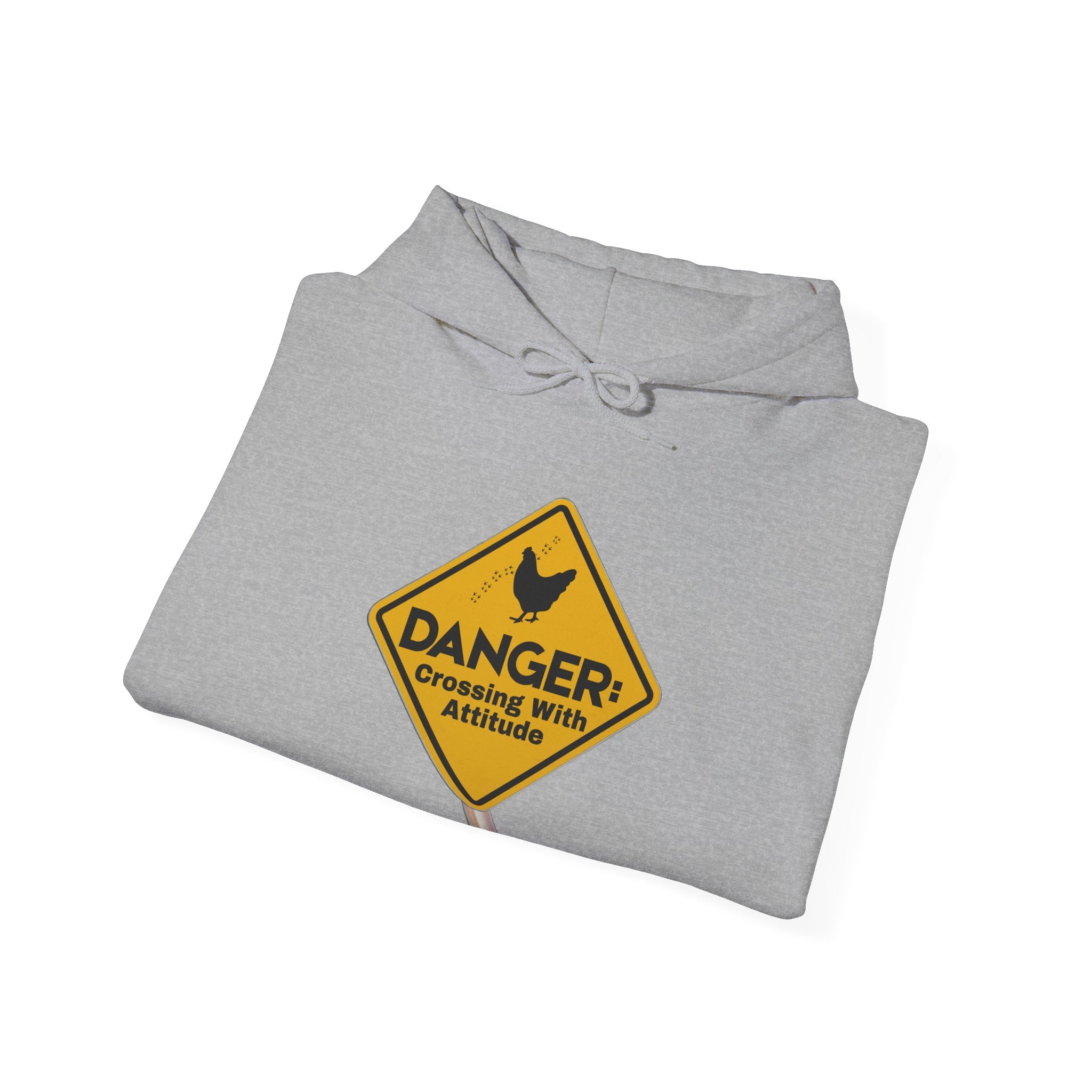 Danger: Crossing With Attitude - Hoodie