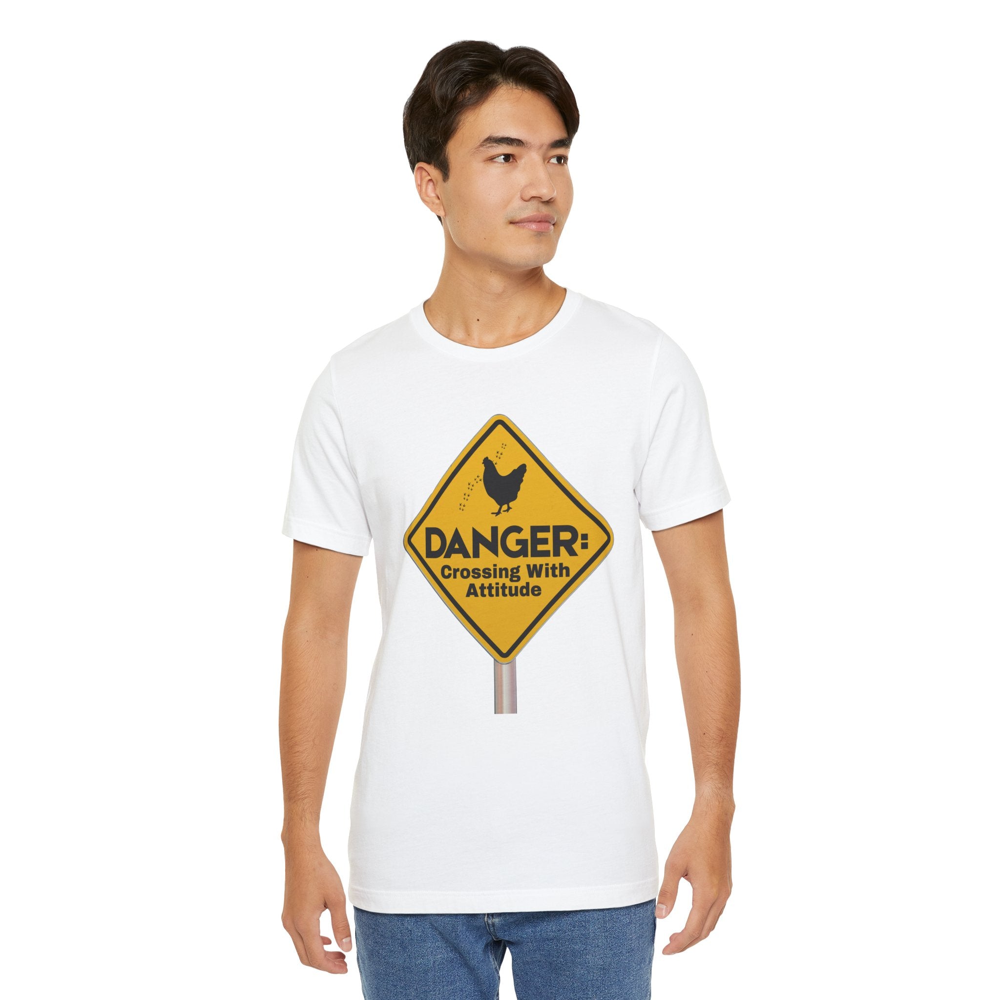 Danger: Crossing With Attitude - tee