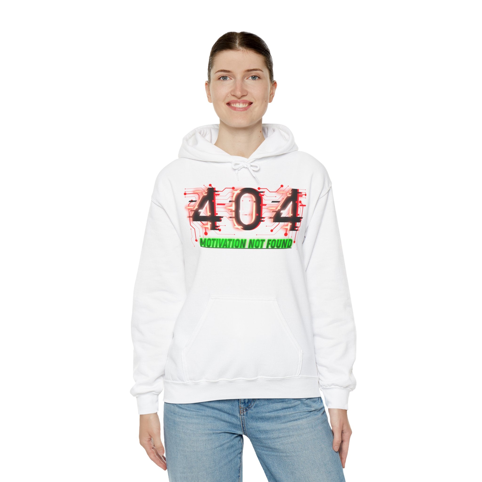 404 Motivation Not Found - Hoodie