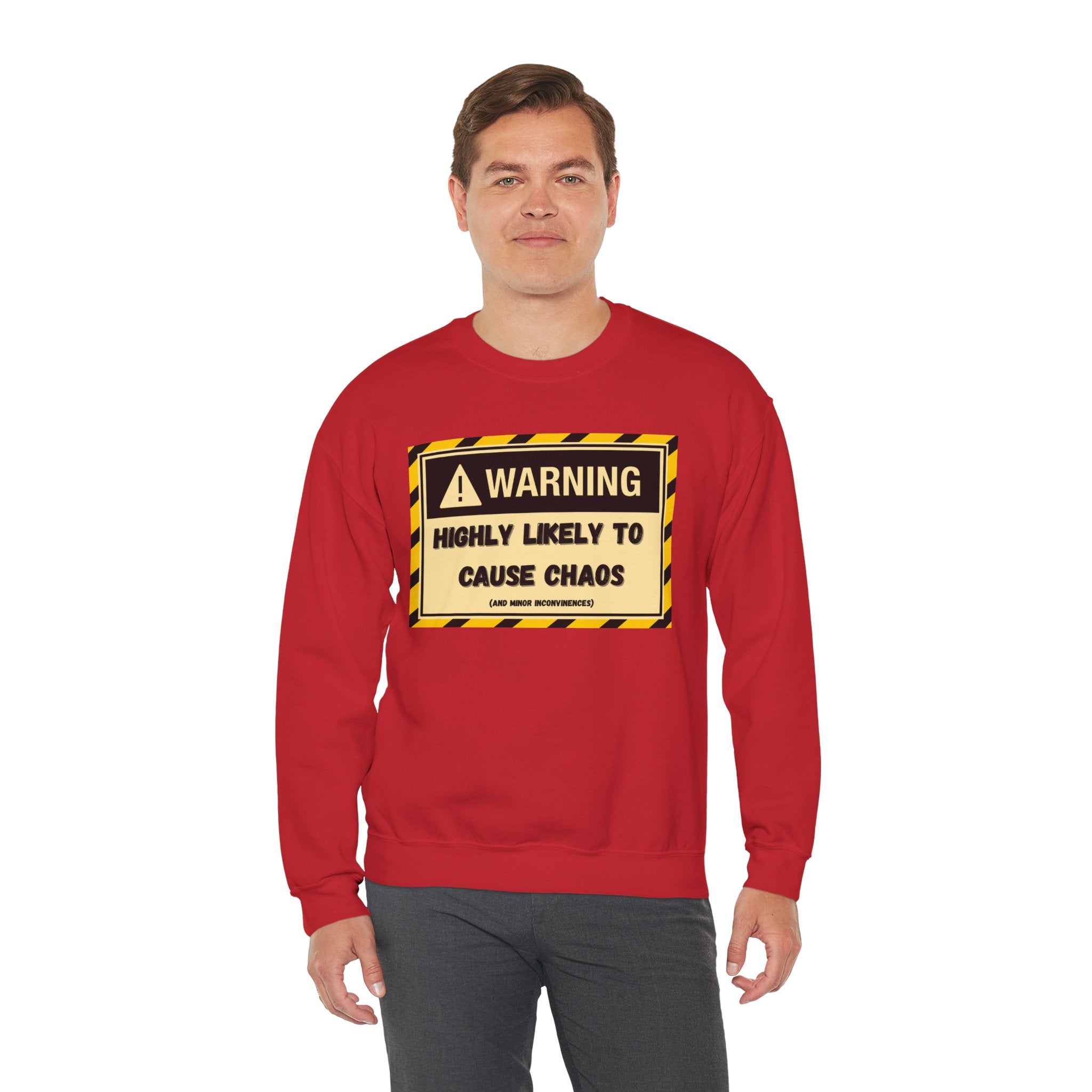 Warning: Highly Likely to Cause Chaos and Small Inconveniences - Sweatshirt