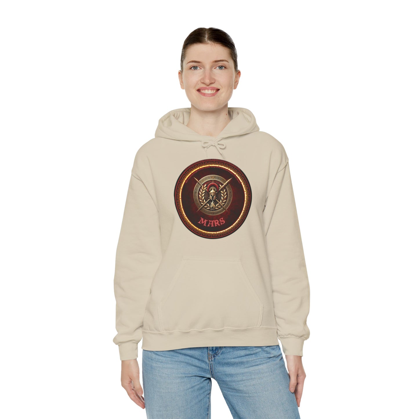 Mars, Unisex Heavy Blend™ Hooded Sweatshirt