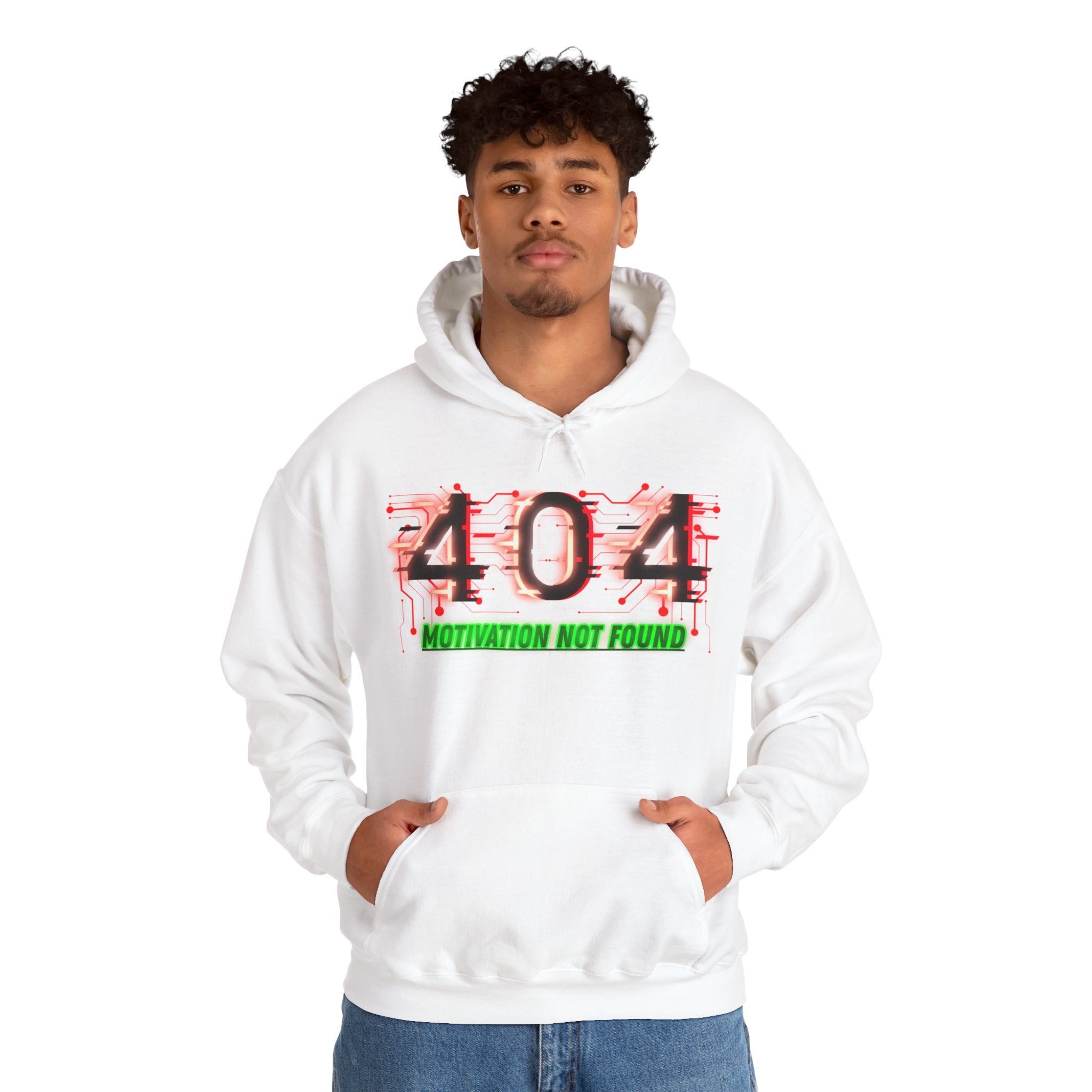 404 Motivation Not Found - Hoodie