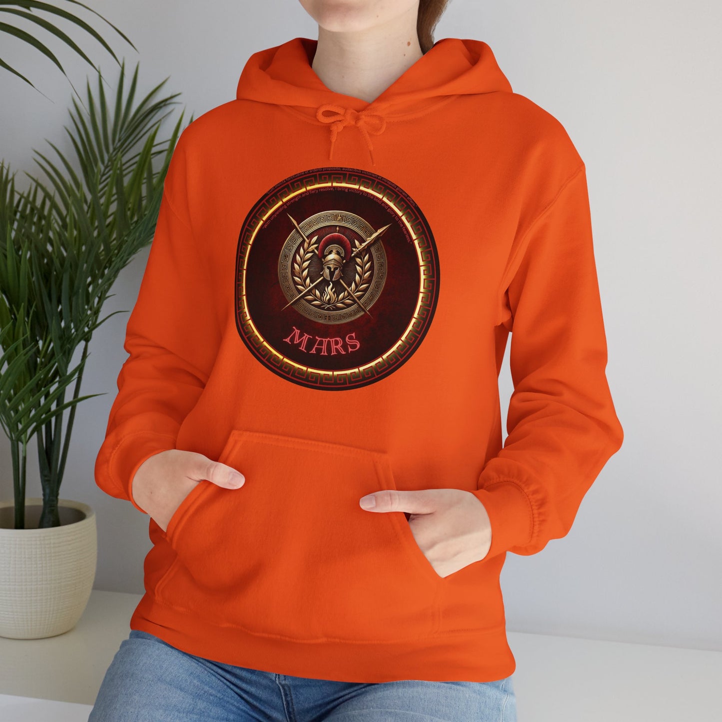 Mars, Unisex Heavy Blend™ Hooded Sweatshirt