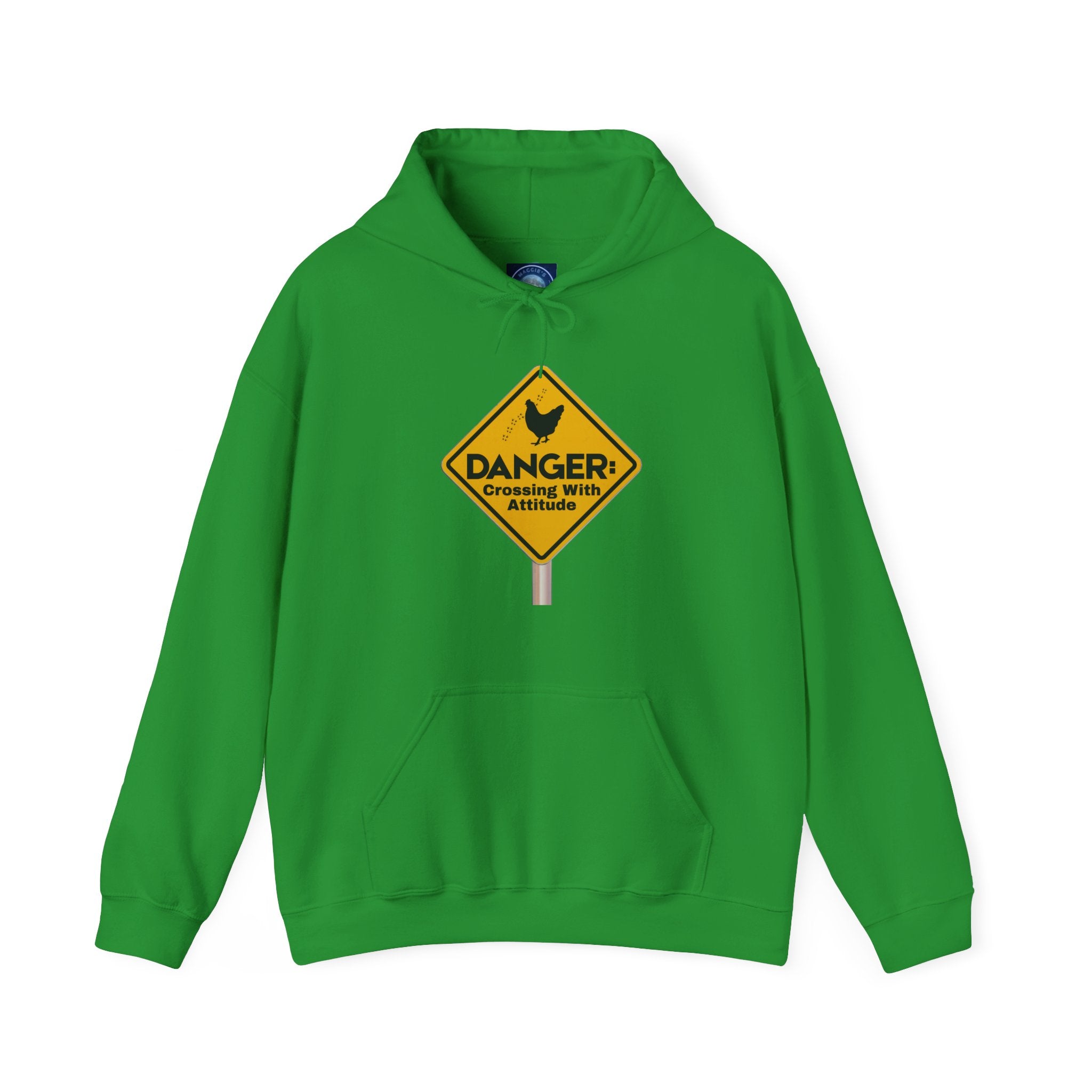 Danger: Crossing With Attitude - Hoodie